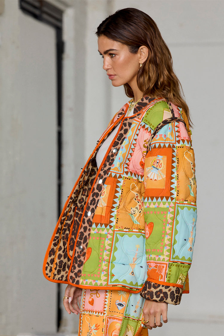 Reversible Soller Quilted Jacket、mySite、solidvoid