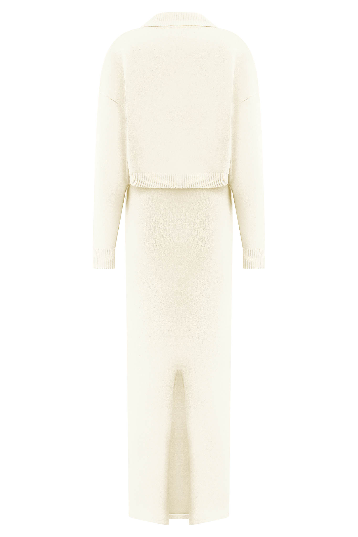 Kingston Knit Maxi Dress - Ivory、mySite、solidvoid