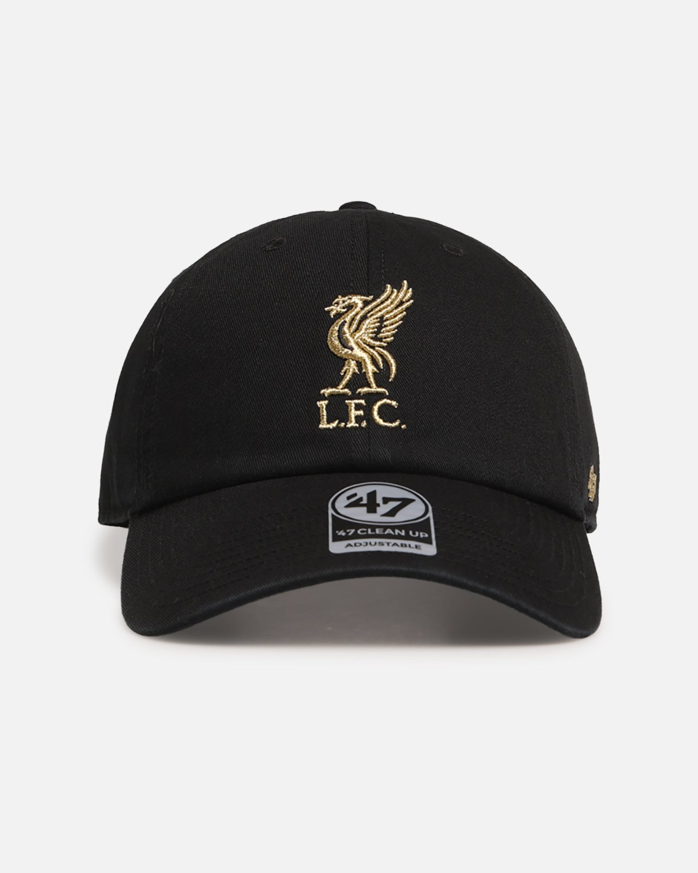 47 Brand Liverpool FC 'Metallic' 47 Clean Up Strapback Black/Gold、mySite、zt4zffjzw