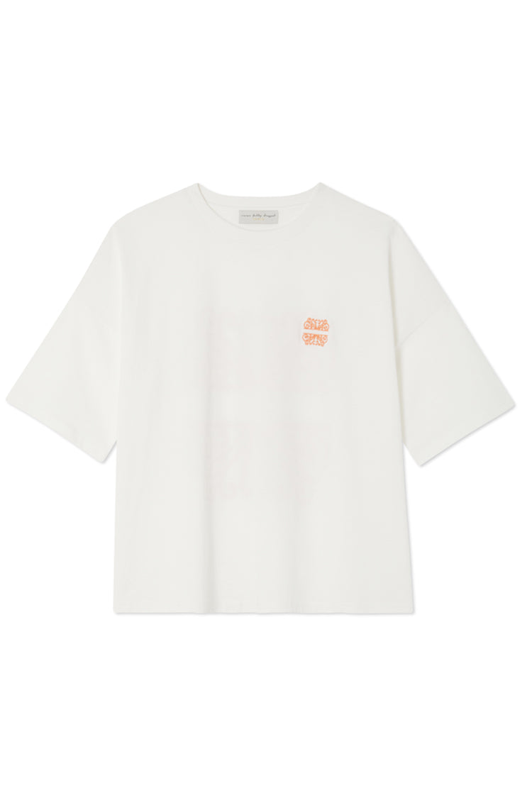 White Logo T-shirt、mySite、solidvoid