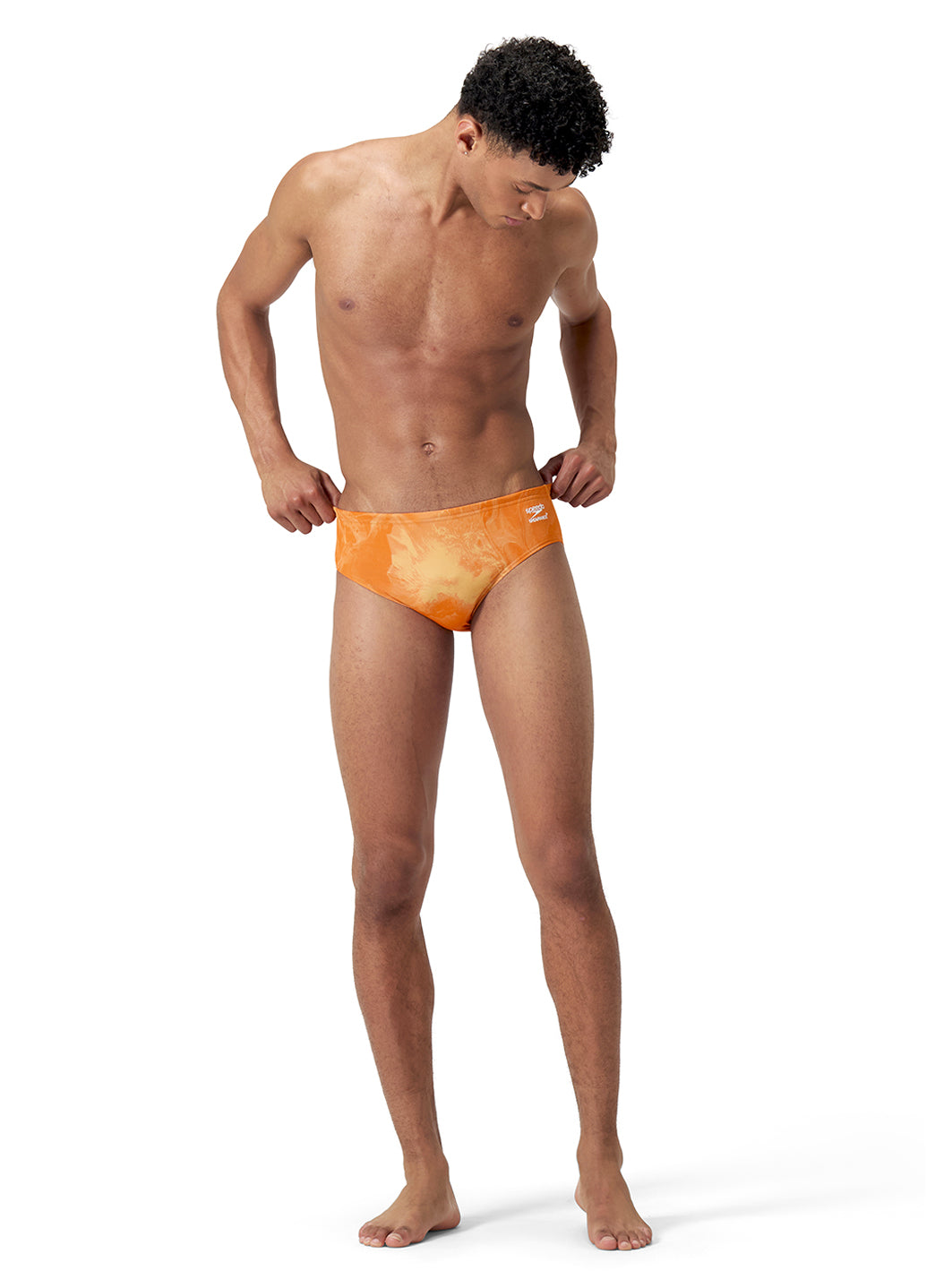 Speedo Men's Lunar Storm Brief Swimsuit、mySite、noshort