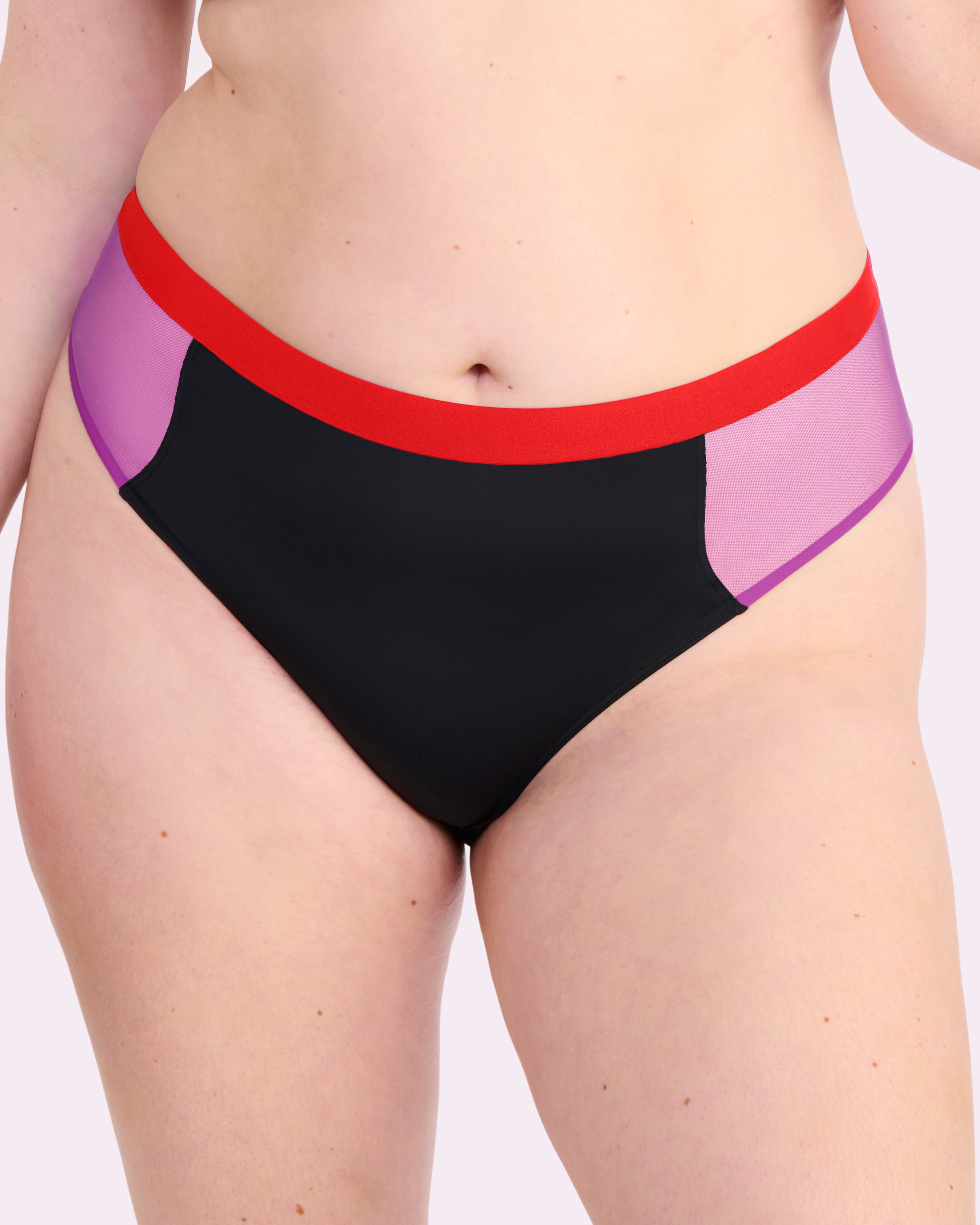 Re:Play High Waisted Brief | Ultra-Soft Re:Play (Eightball Colorblock)、mySite、bengalsvssteelers