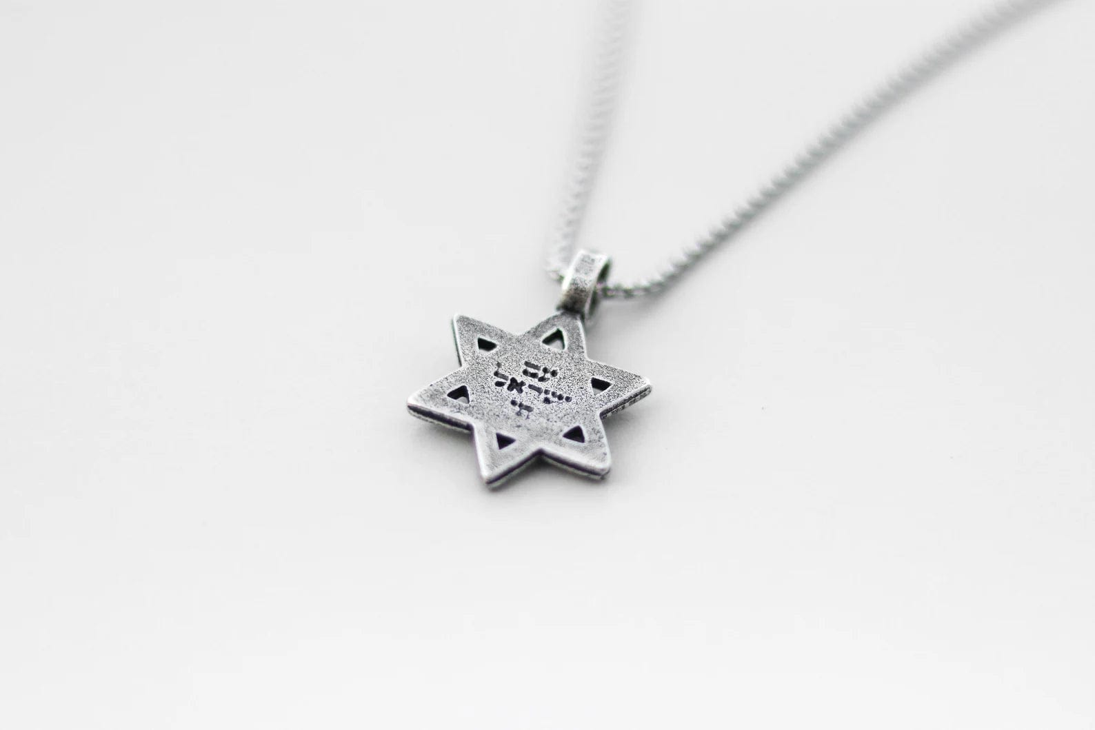 Silver Lion Magen David Necklace、mySite、topwebapps