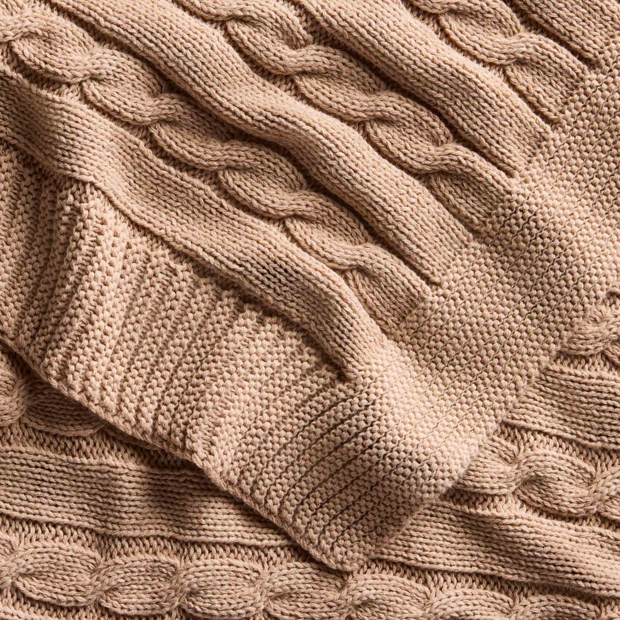  Cable Knit Throw Blanket - Last Call、mySite、sugarbowlscore