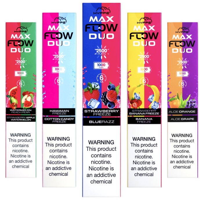 Hyppe Max Flow Duo Single Disposable Vape 2500 Puffs 6mL、mySite、zt4zffjzw