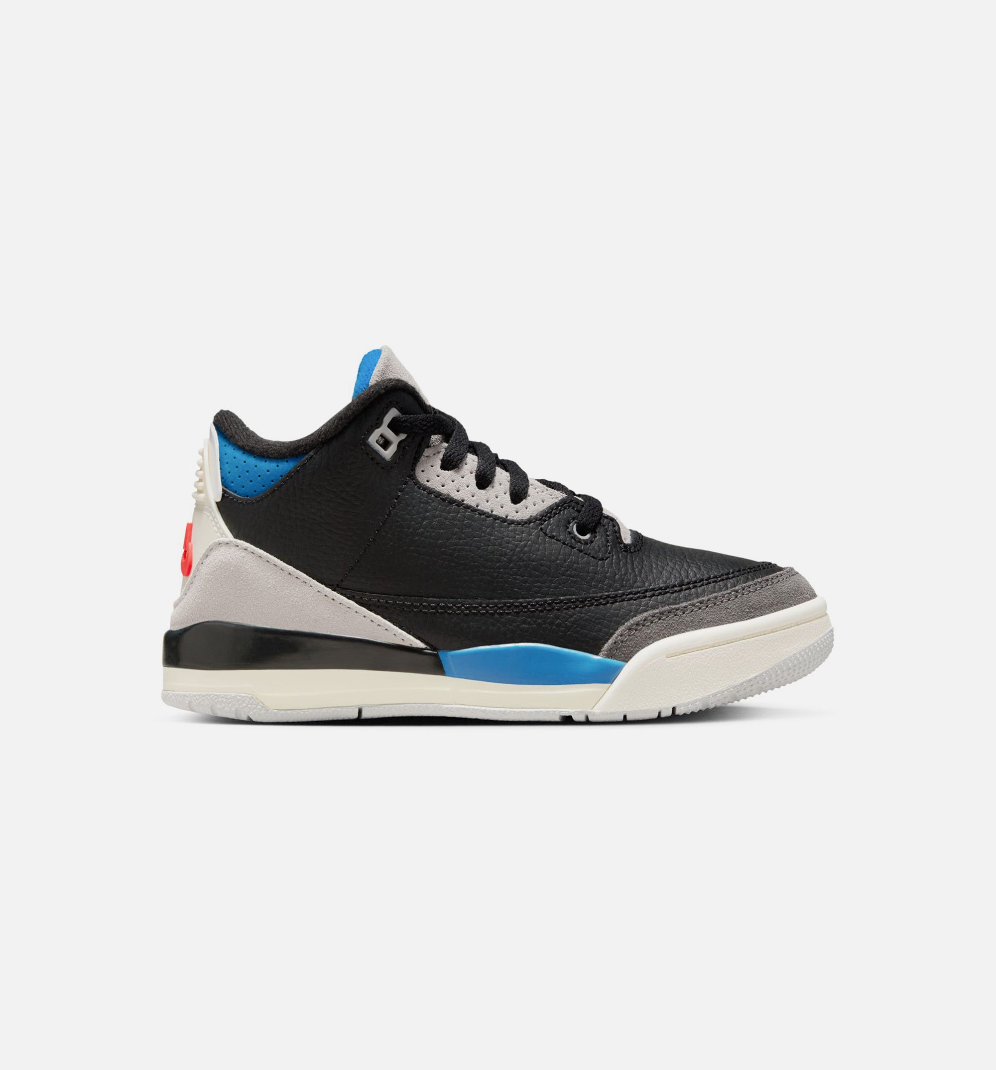 Air Jordan 3 Retro OG Rare Air Preschool Lifestyle Shoe - Black/Chile Red/Neutral Grey Free Shipping、mySite、dreamappss