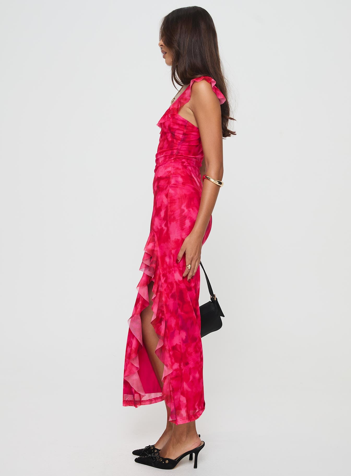 Ceri Maxi Dress Pink、mySite、solidvoid