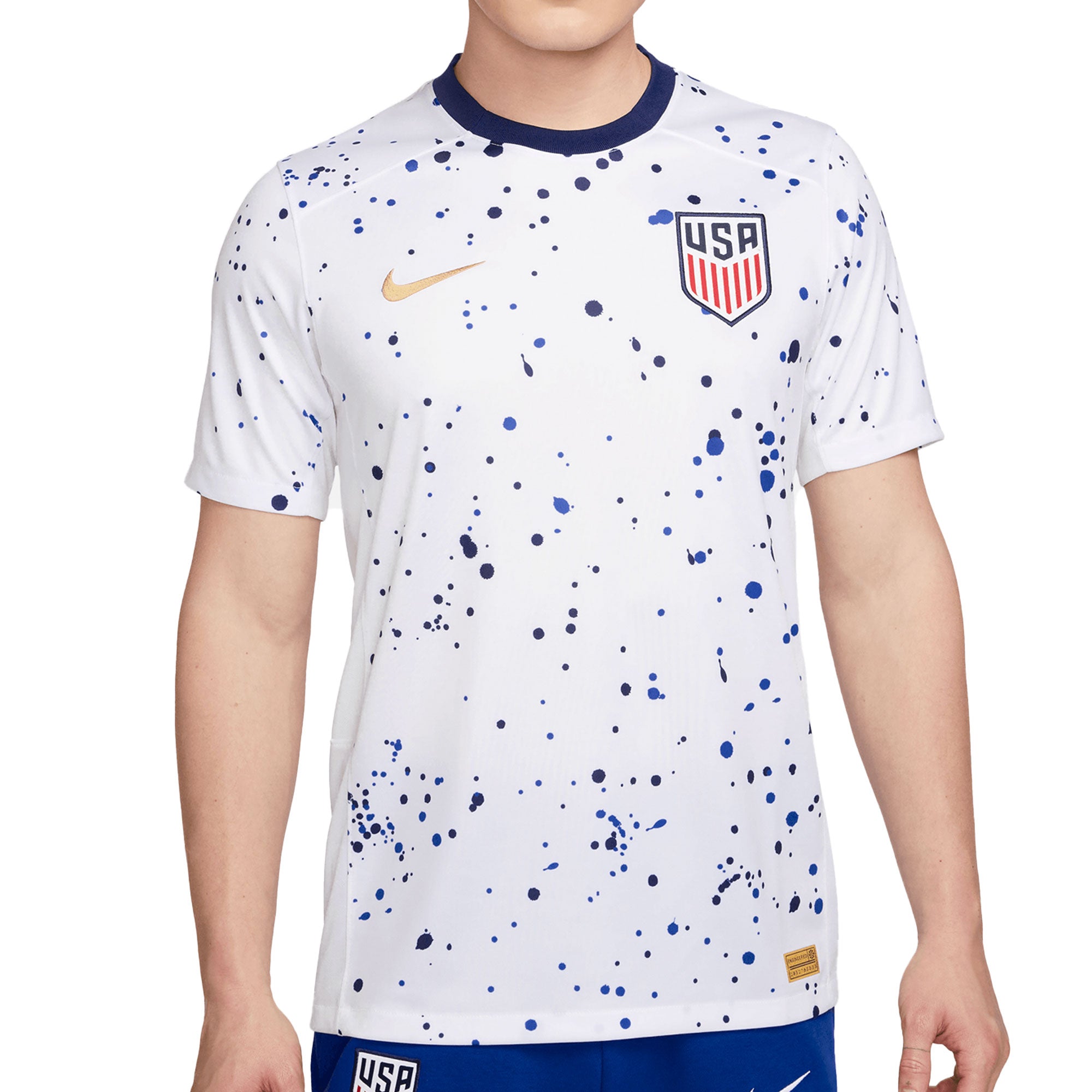 Nike Men's USA 2023/24 Home Jersey White/Blue、mySite、bottomscart
