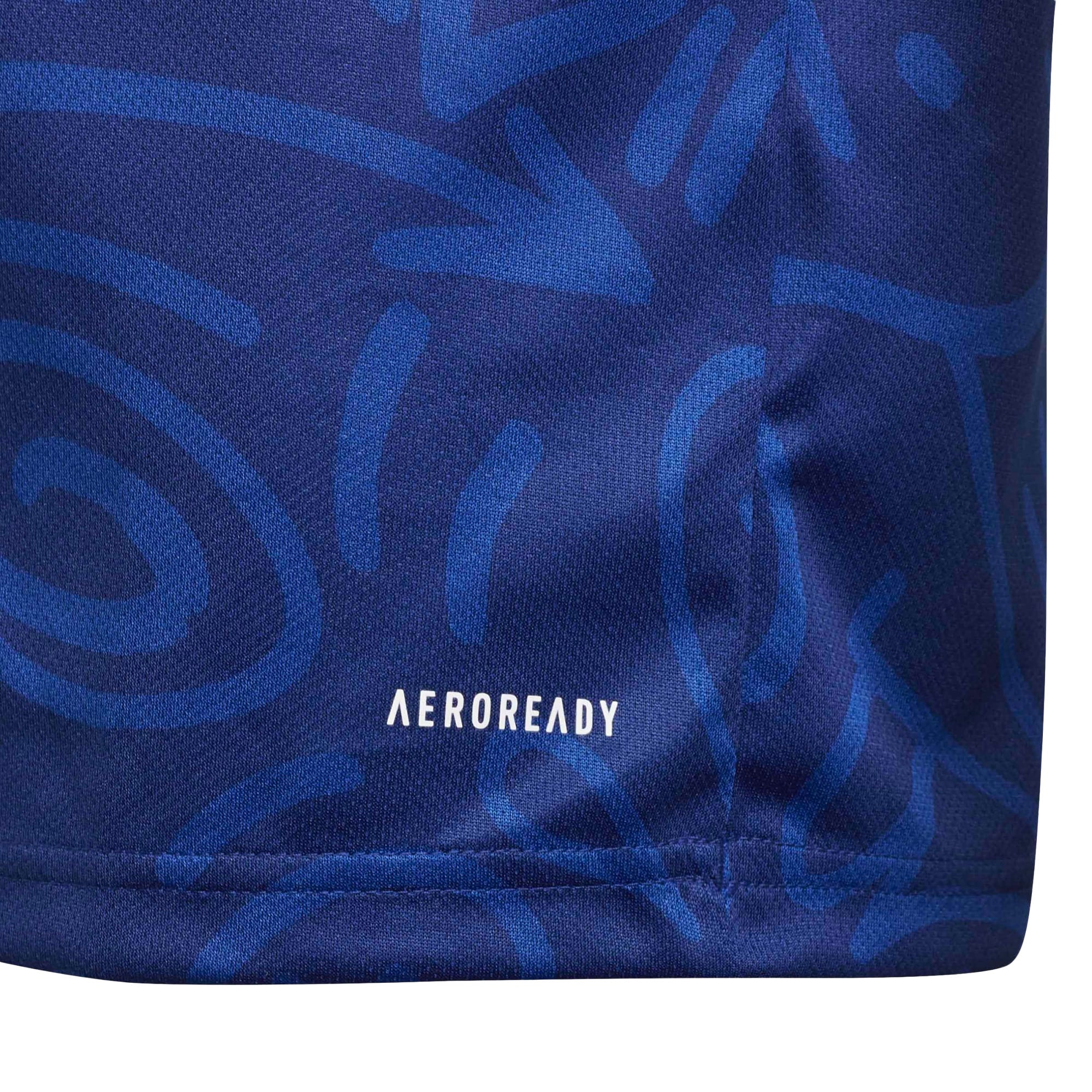 adidas Kids Real Madrid 2021/22 Away Jersey Blue/Orange、mySite、noshort