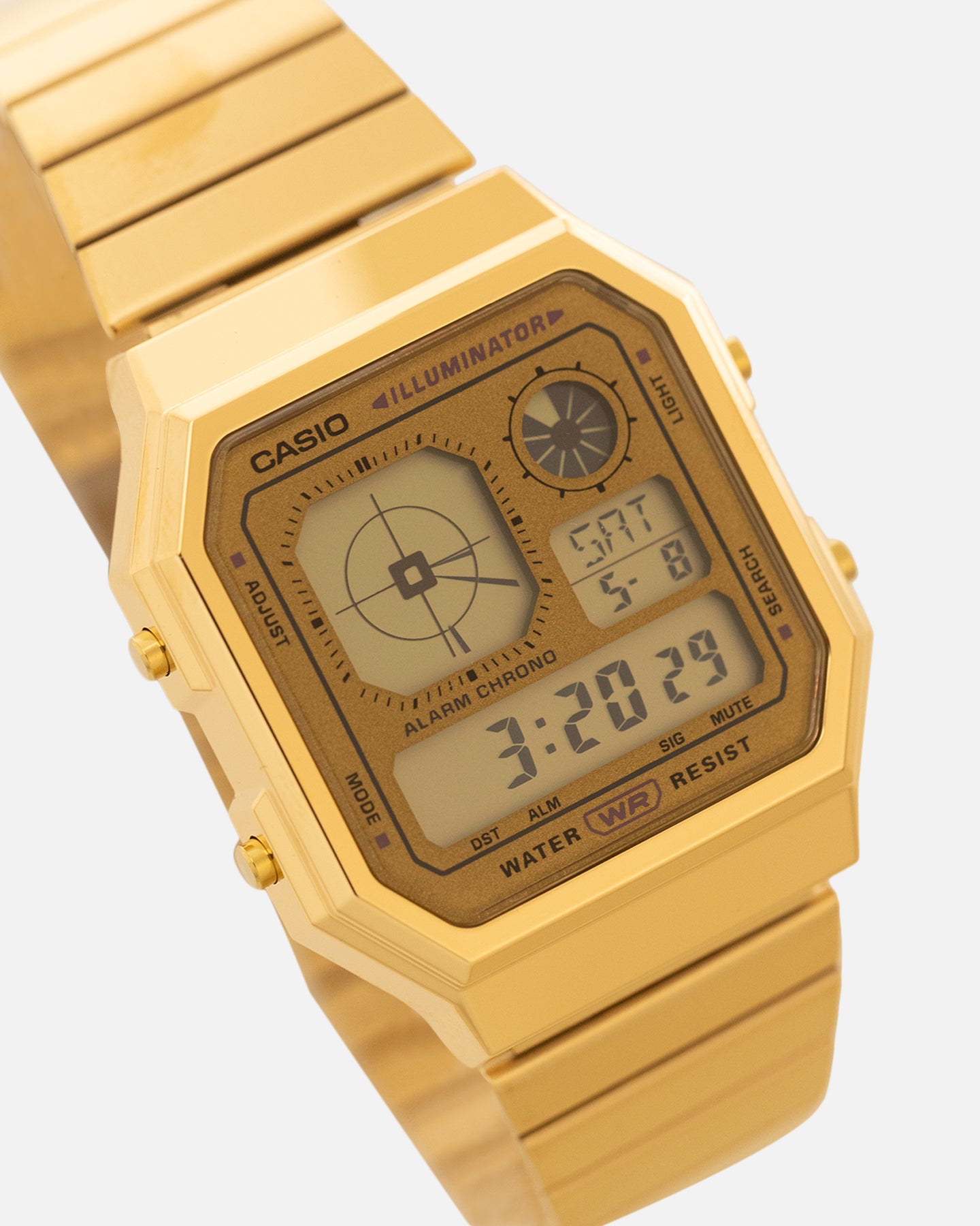Casio A130WEG-9ADF Watch Gold、mySite、zt4zffjzw