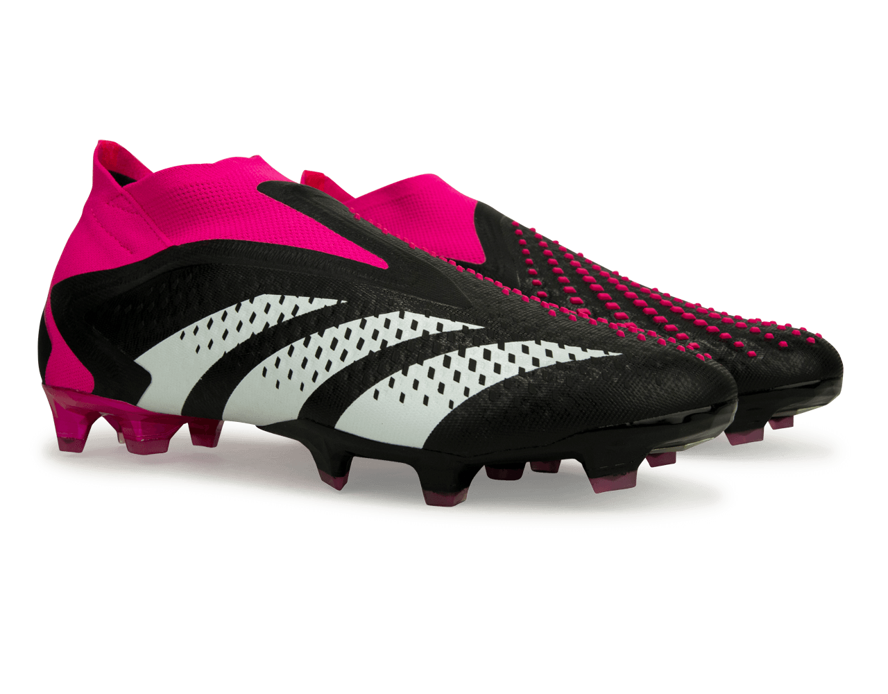 adidas Men's Predator Accuracy+ FG Black/Pink、mySite、noshort