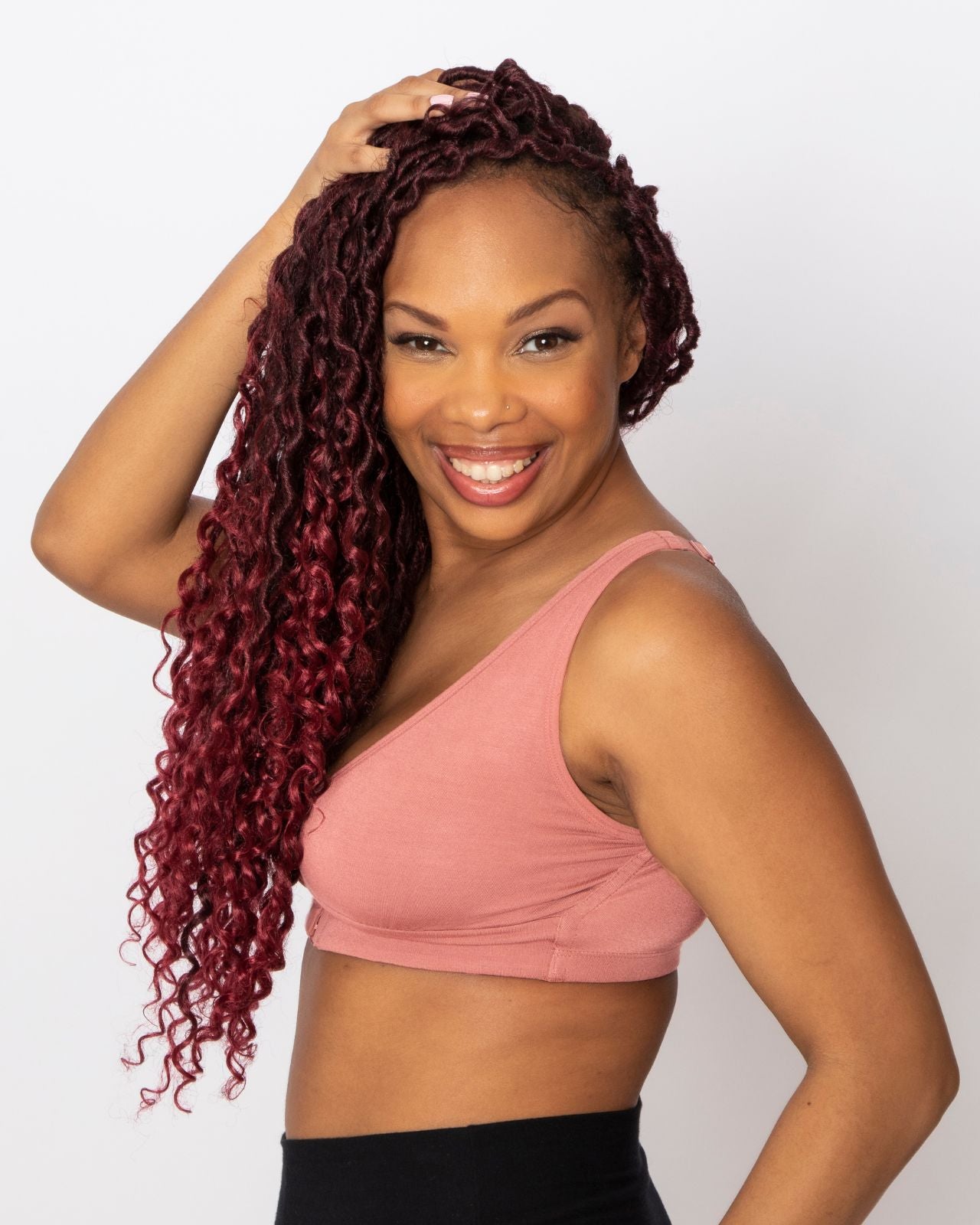 Rora Pocketed Front Closure Bra、mySite、bengalsvssteelers