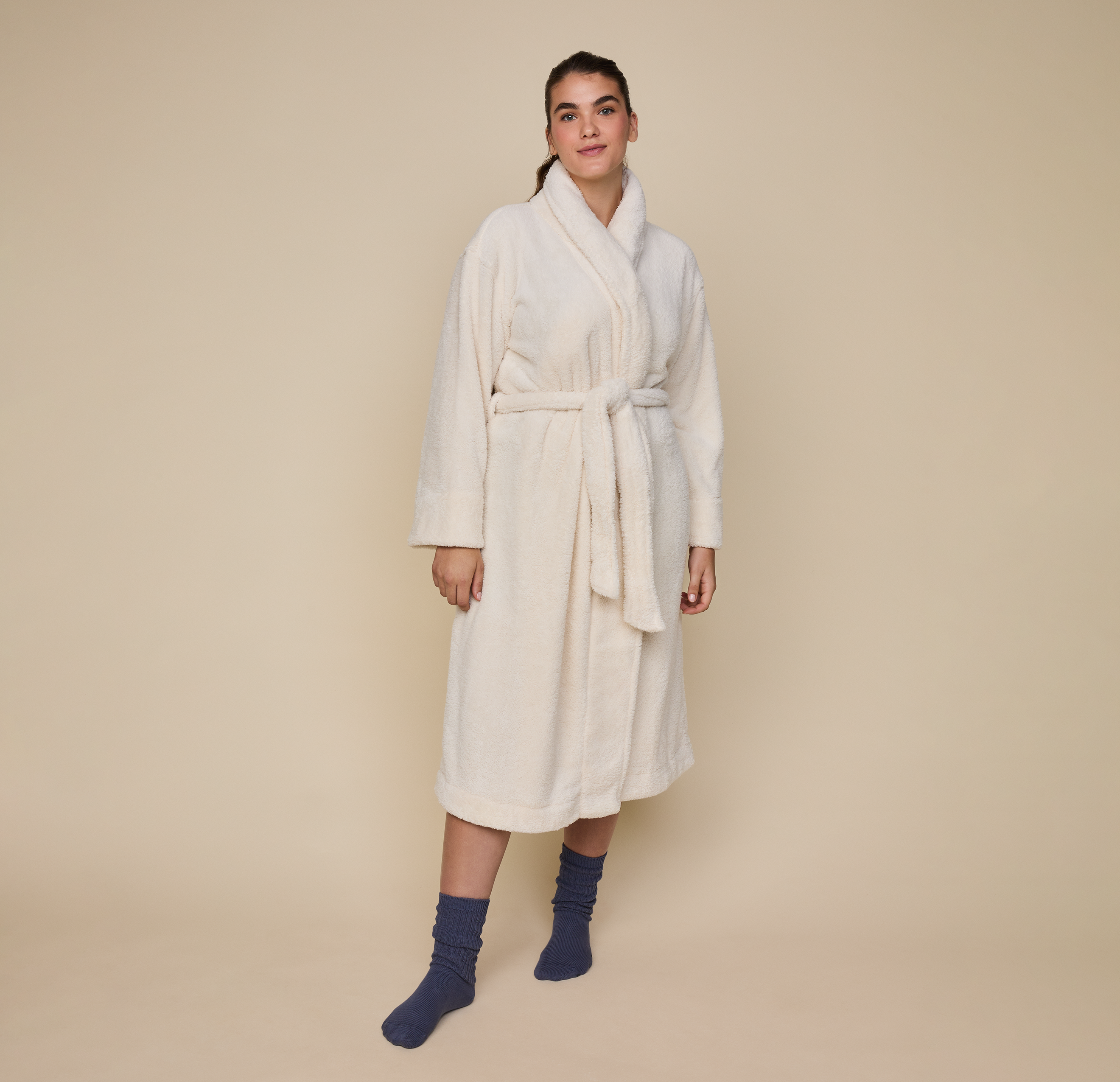 Cozy Robe - Cream、mySite、bengalsvssteelers