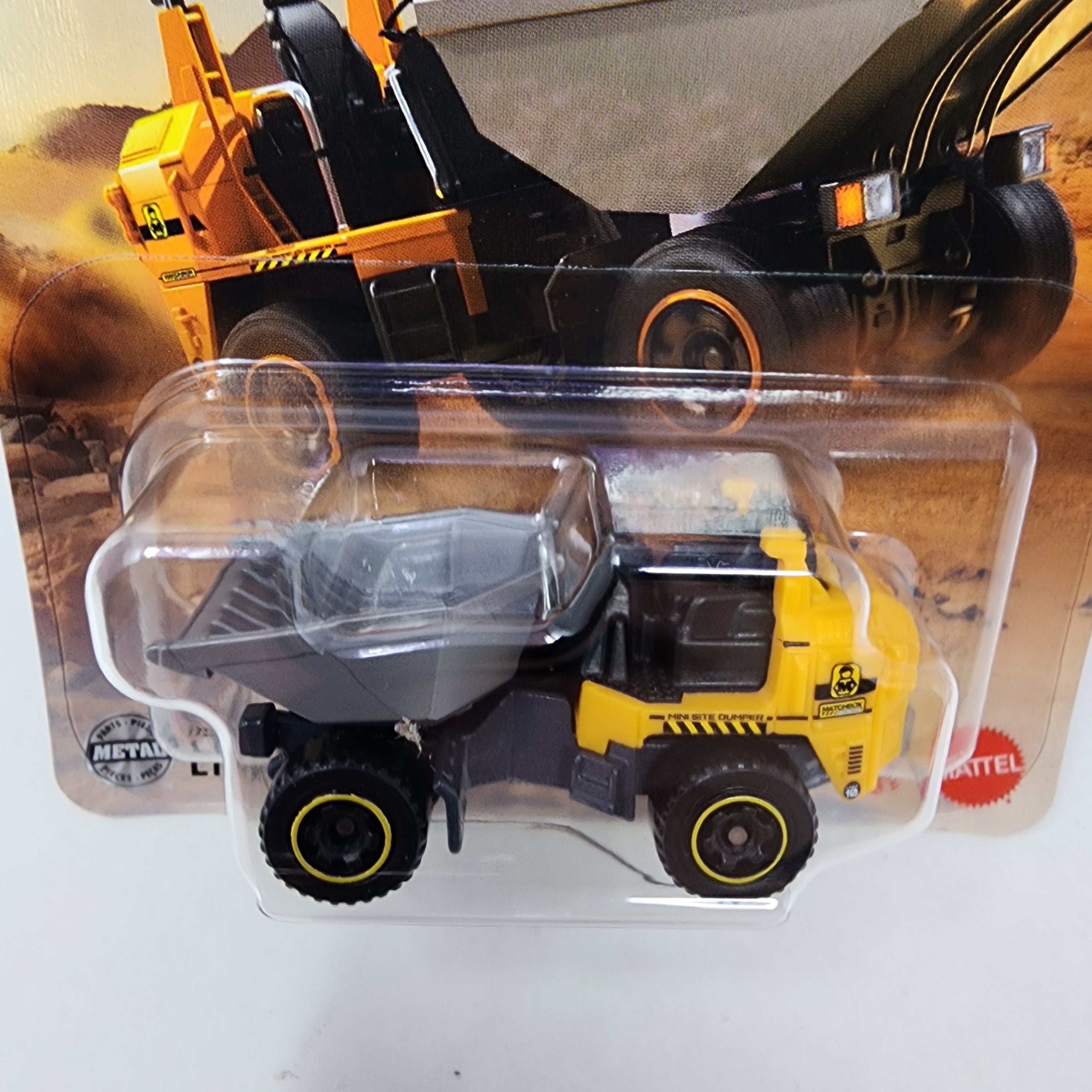LIL Dumper #76 * Yellow * 2025 Matchbox Basic Case C、mySite、hgirdovlk