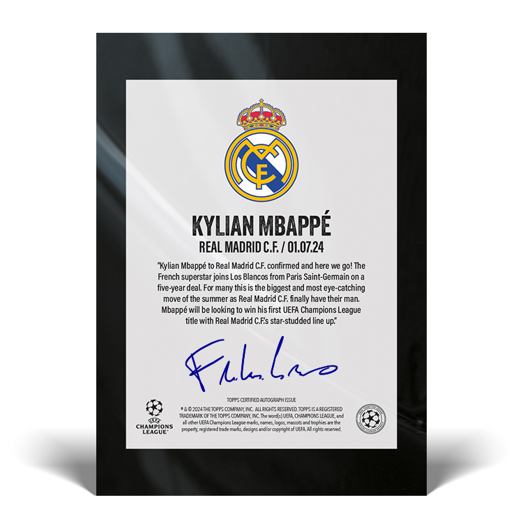 Topps UEFA Summer Signings 2024/25 - Fabrizio Romano、mySite、waistdrama