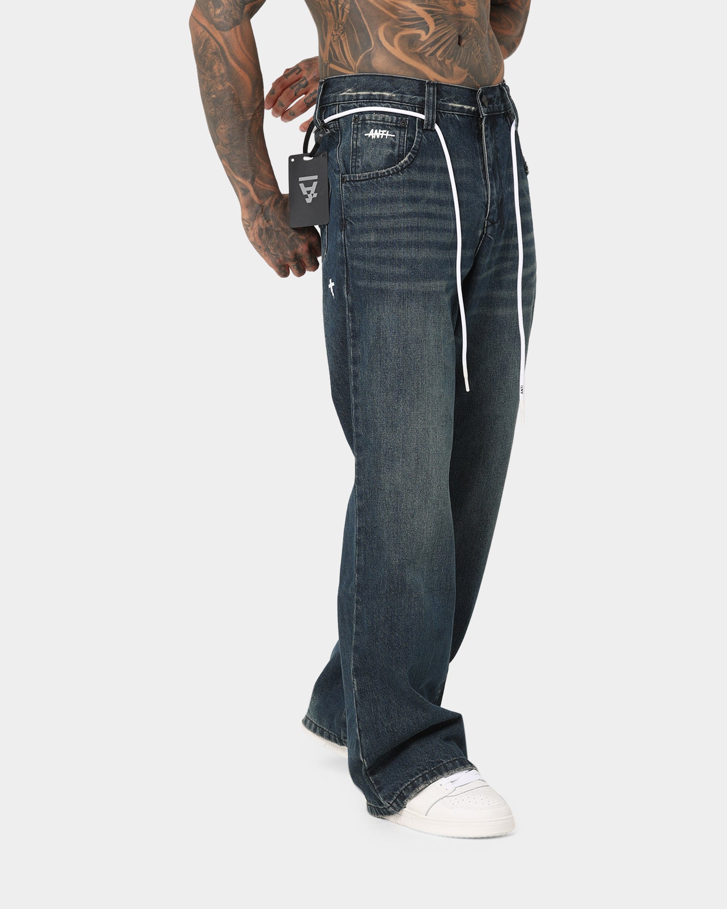 The Anti Order Super Baggy Jeans Superwash Blue、mySite、zt4zffjzw