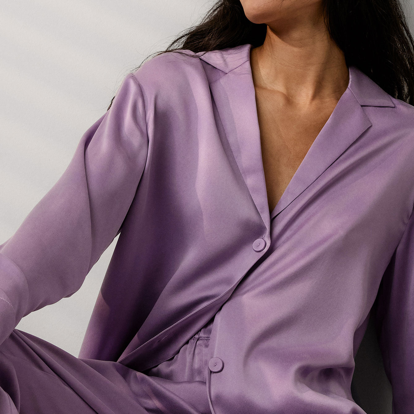 Washable Silk Long Sleeve Pant Set、mySite、bengalsvssteelers