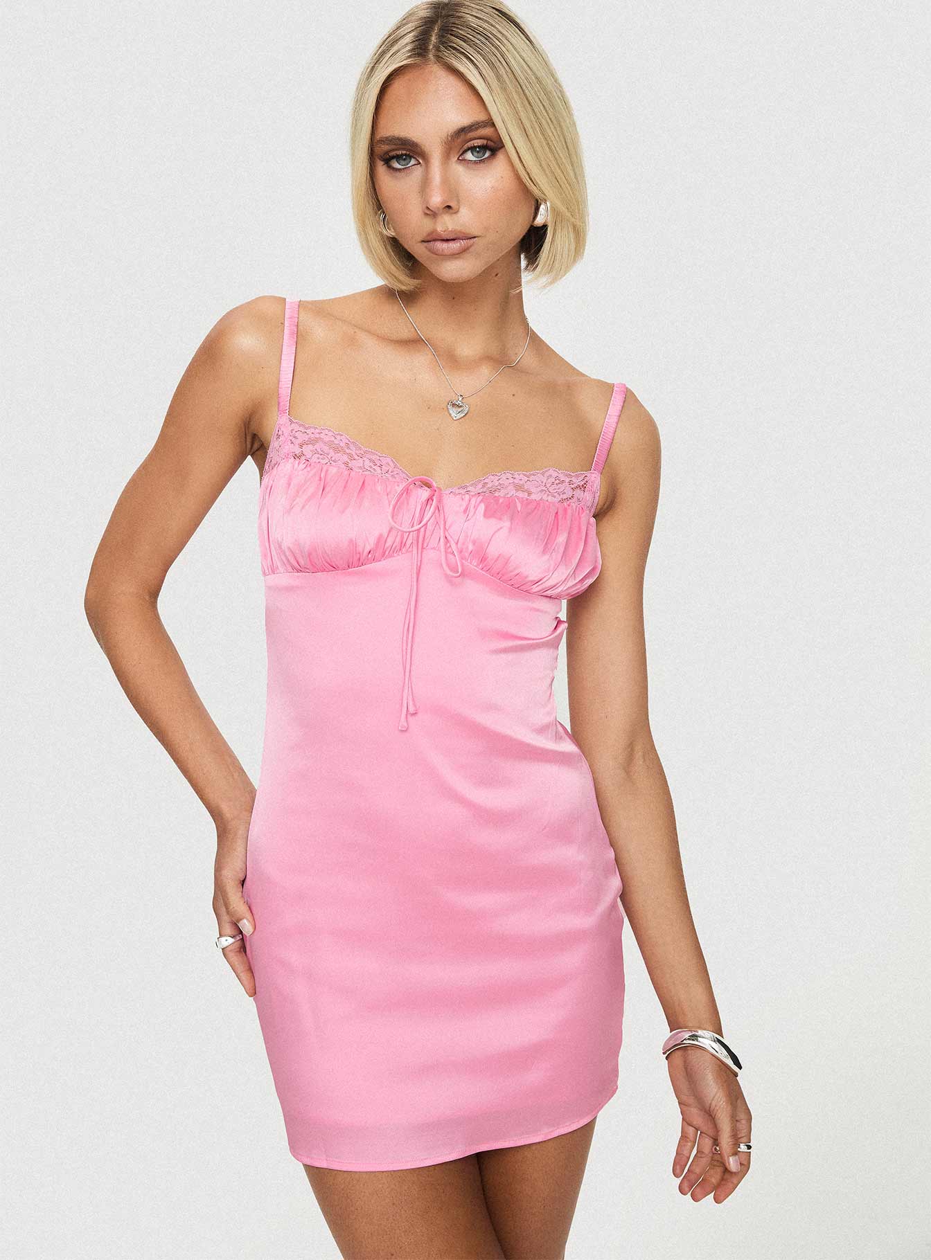 Lullaby Mini Dress Pink、mySite、solidvoid