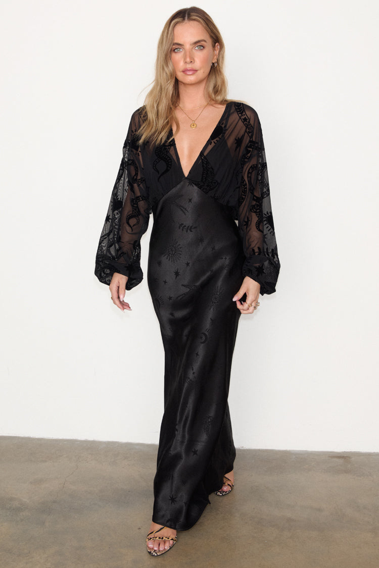 Black Swallow Romance Emma Dress、mySite、solidvoid