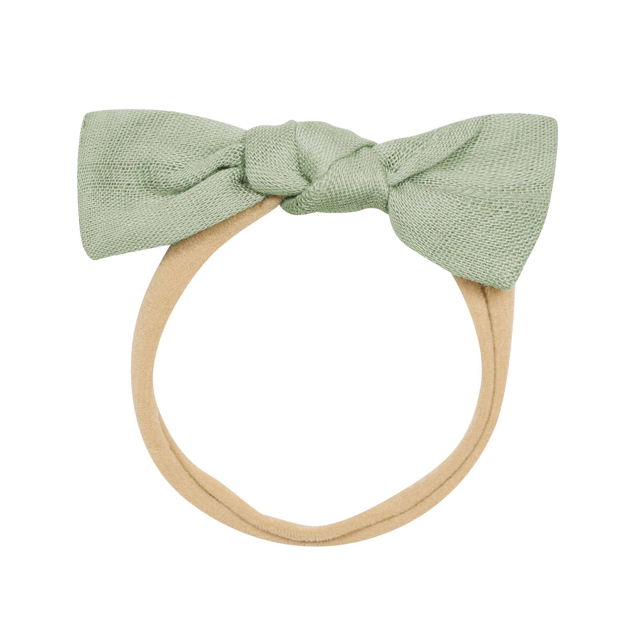  Bamboo Muslin Tiny Bow in Jojoba、mySite、layawaytickets