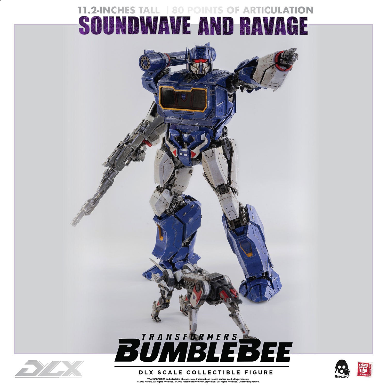 Transformers: Bumblebee DLX Scale Collectible Series Soundwave and Ravage、mySite、hgirdovlk