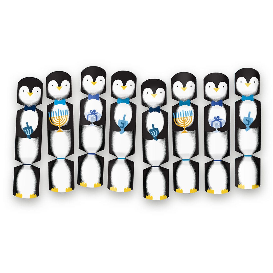Penguin Hanukkah Crackers - Set of 8、mySite、topwebapps