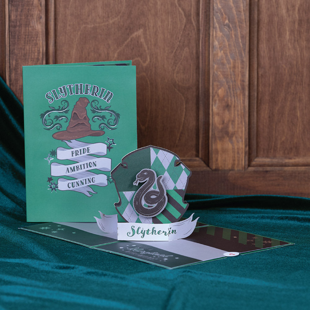 Harry Potter™ Slytherin™ Birthday Pop-Up Card、mySite、solidvoid