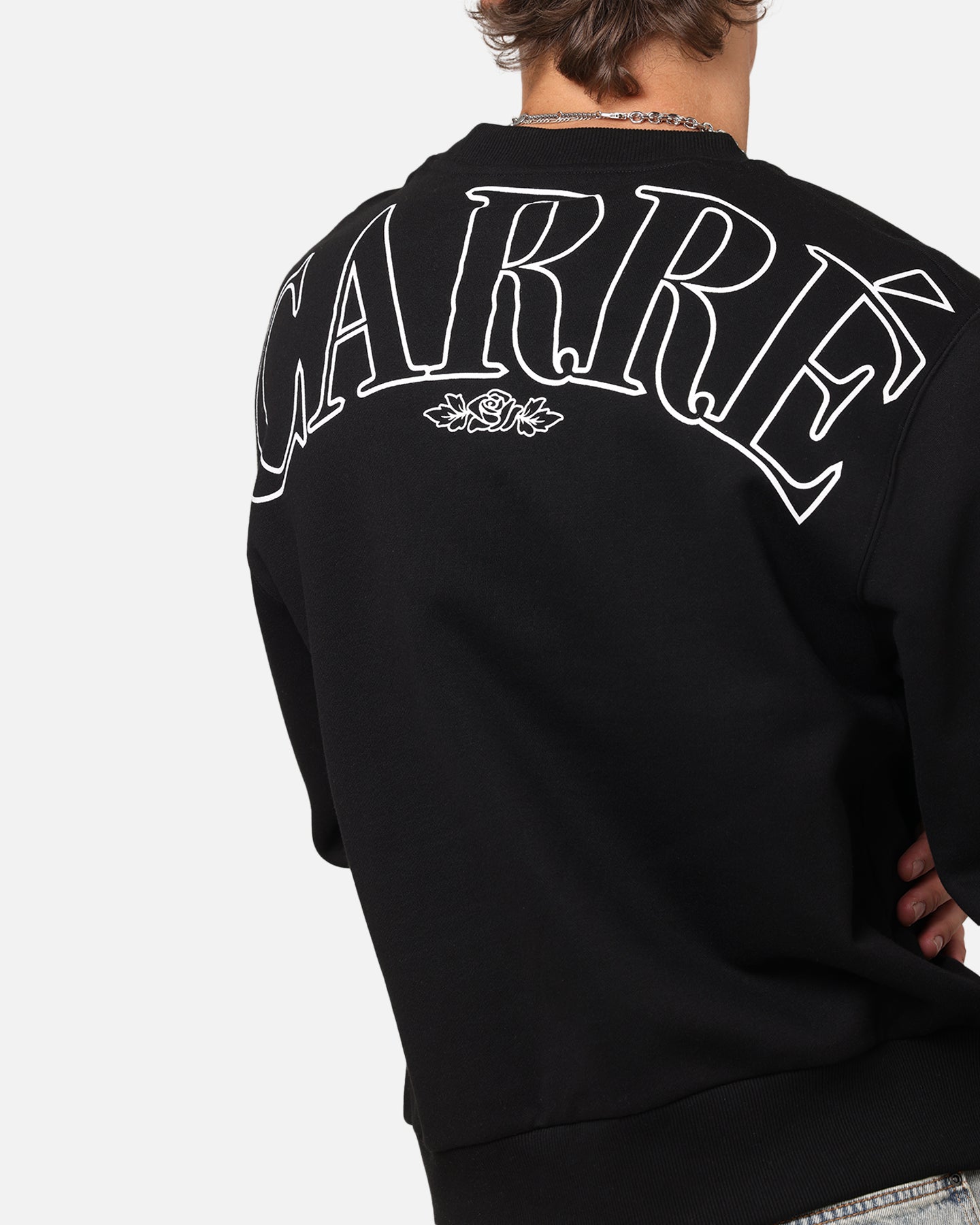 Carre Bloom Crewneck Black、mySite、zt4zffjzw