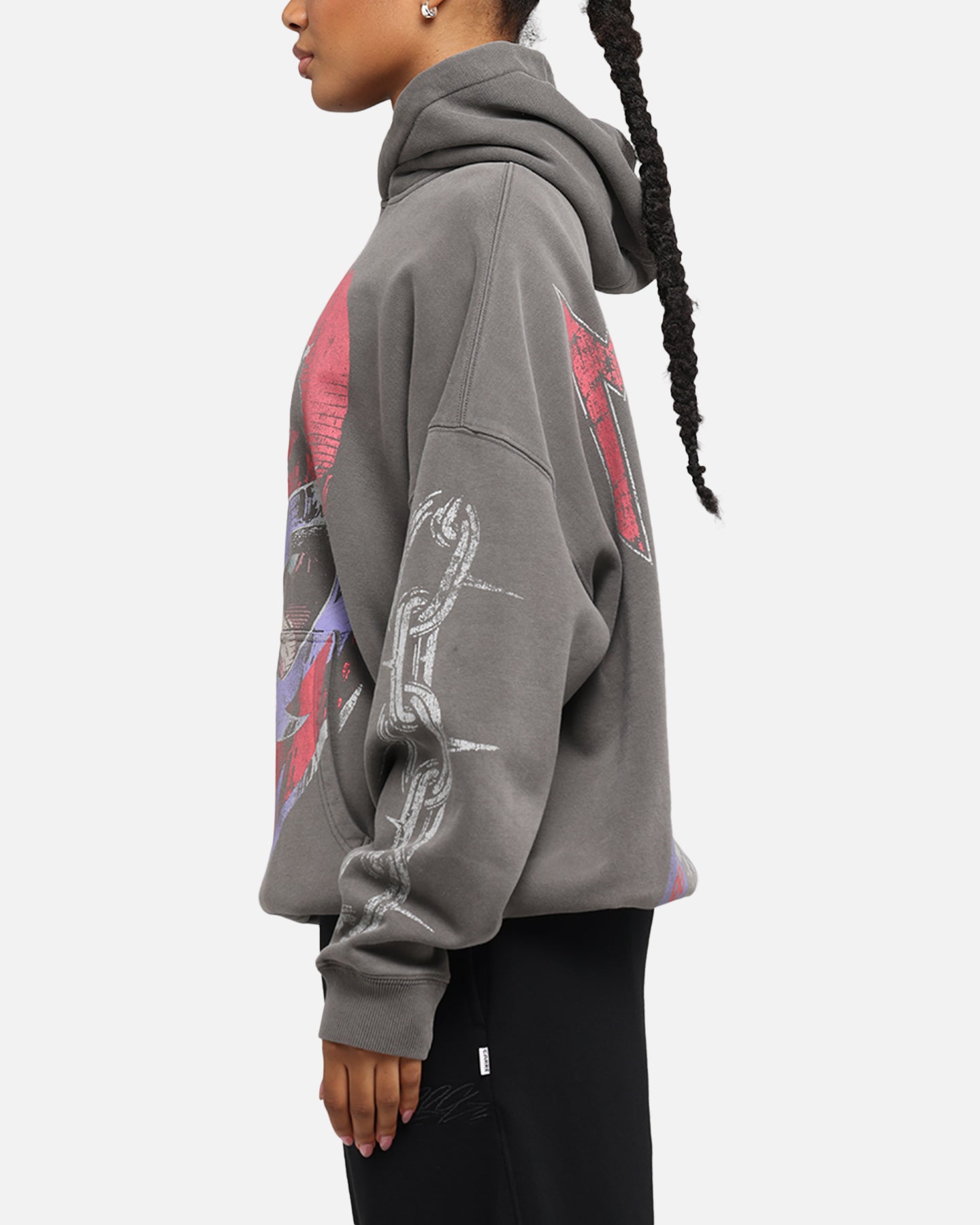 American Thrift Marvel X-Men Magneto Premium Hoodie Washed Charcoal、mySite、zt4zffjzw