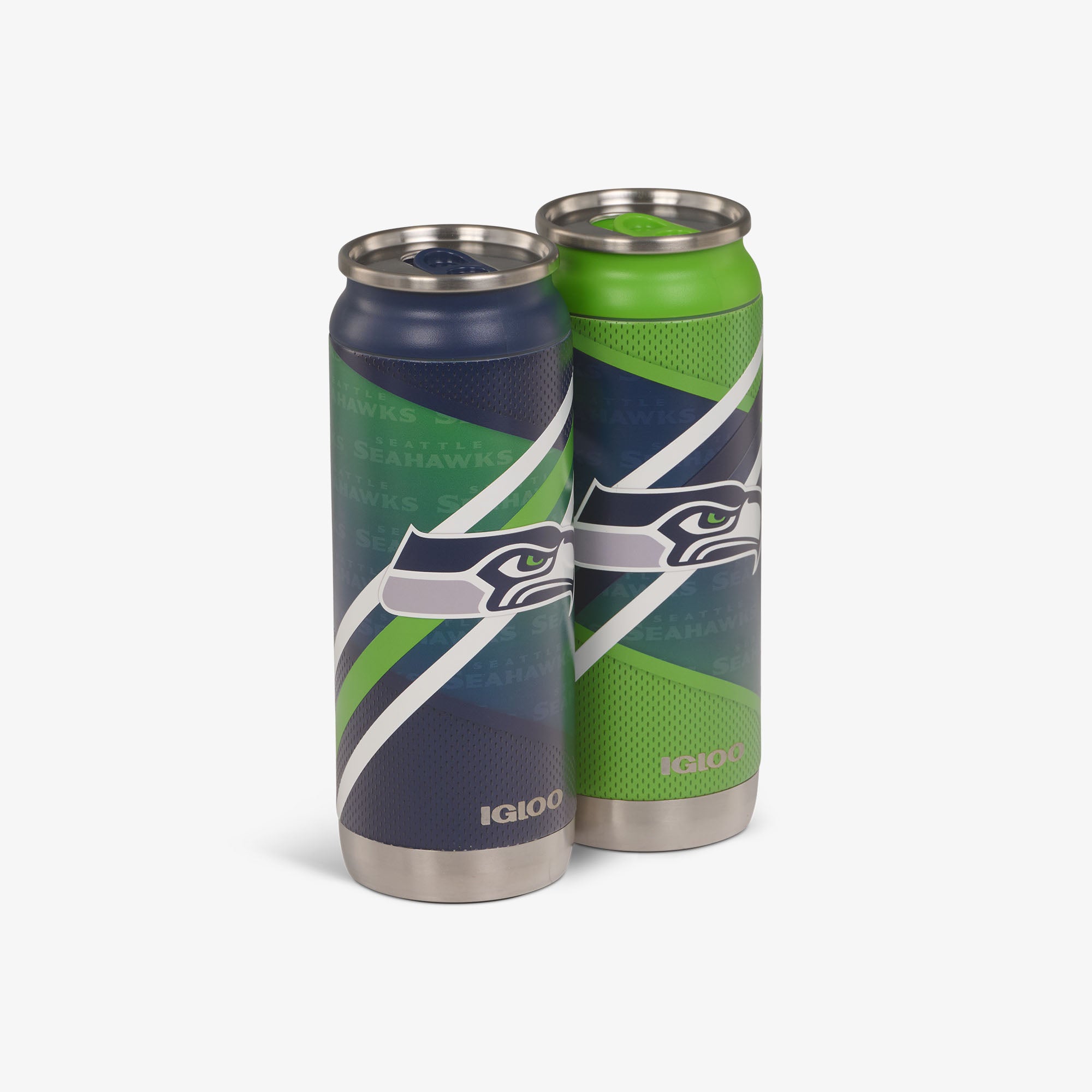 Seattle Seahawks Home & Away 16 Oz Can 2-Pack、mySite、noshort