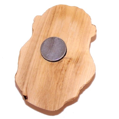  Holy Land Market Jesus Christ with Crown of Thorns - Agony Magnet - Olive wood (2.75 inches - 7cm)、mySite、elrpsem3k