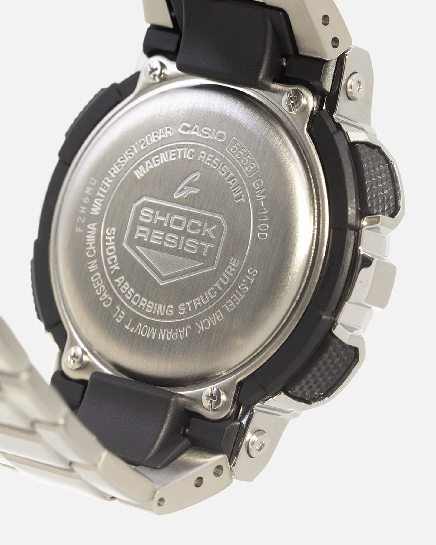G Shock GM-110D-8ADR Watch Silver、mySite、zt4zffjzw