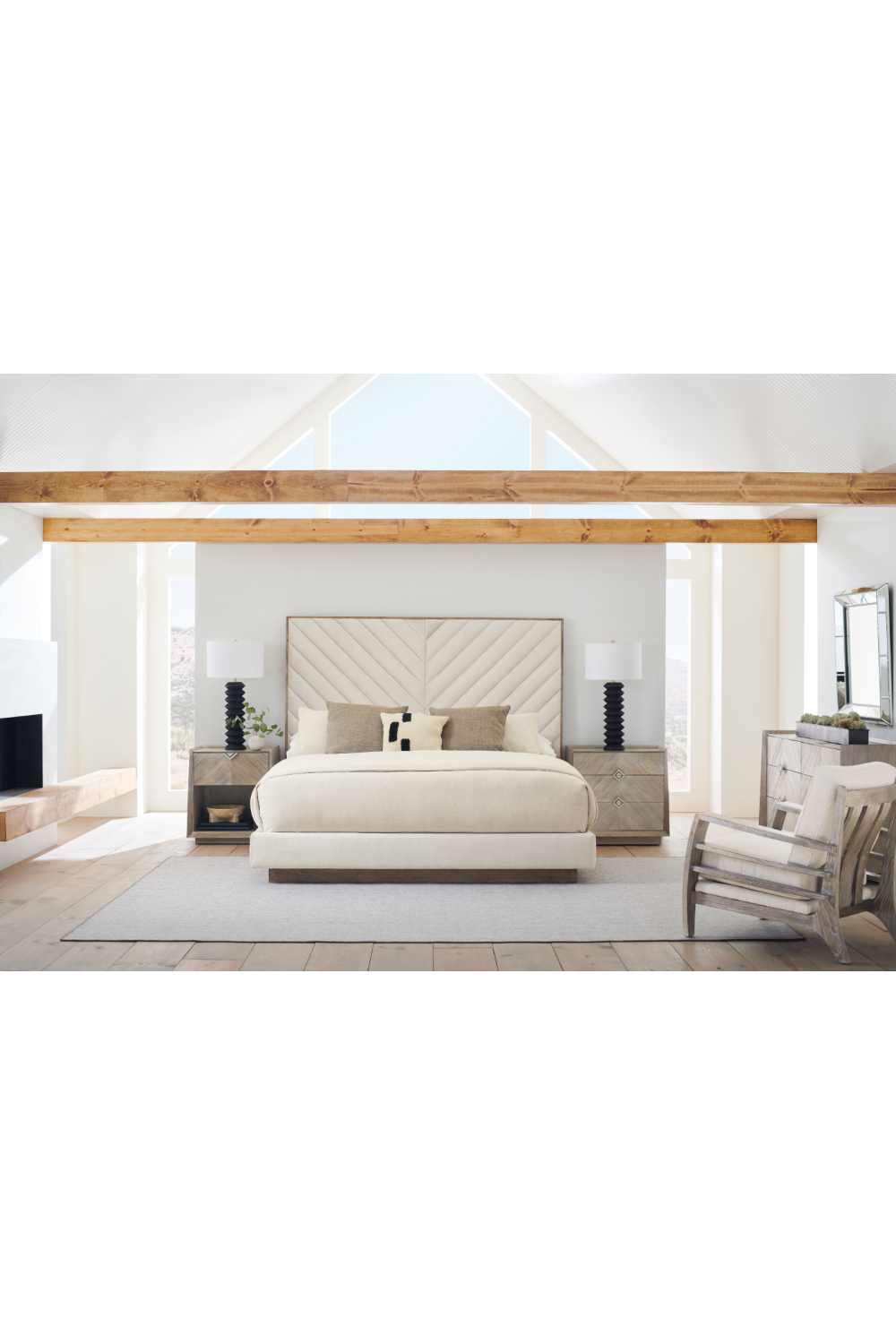 Ash Driftwood Rustic Nightstand | Caracole Earthly Delight、mySite、neckold