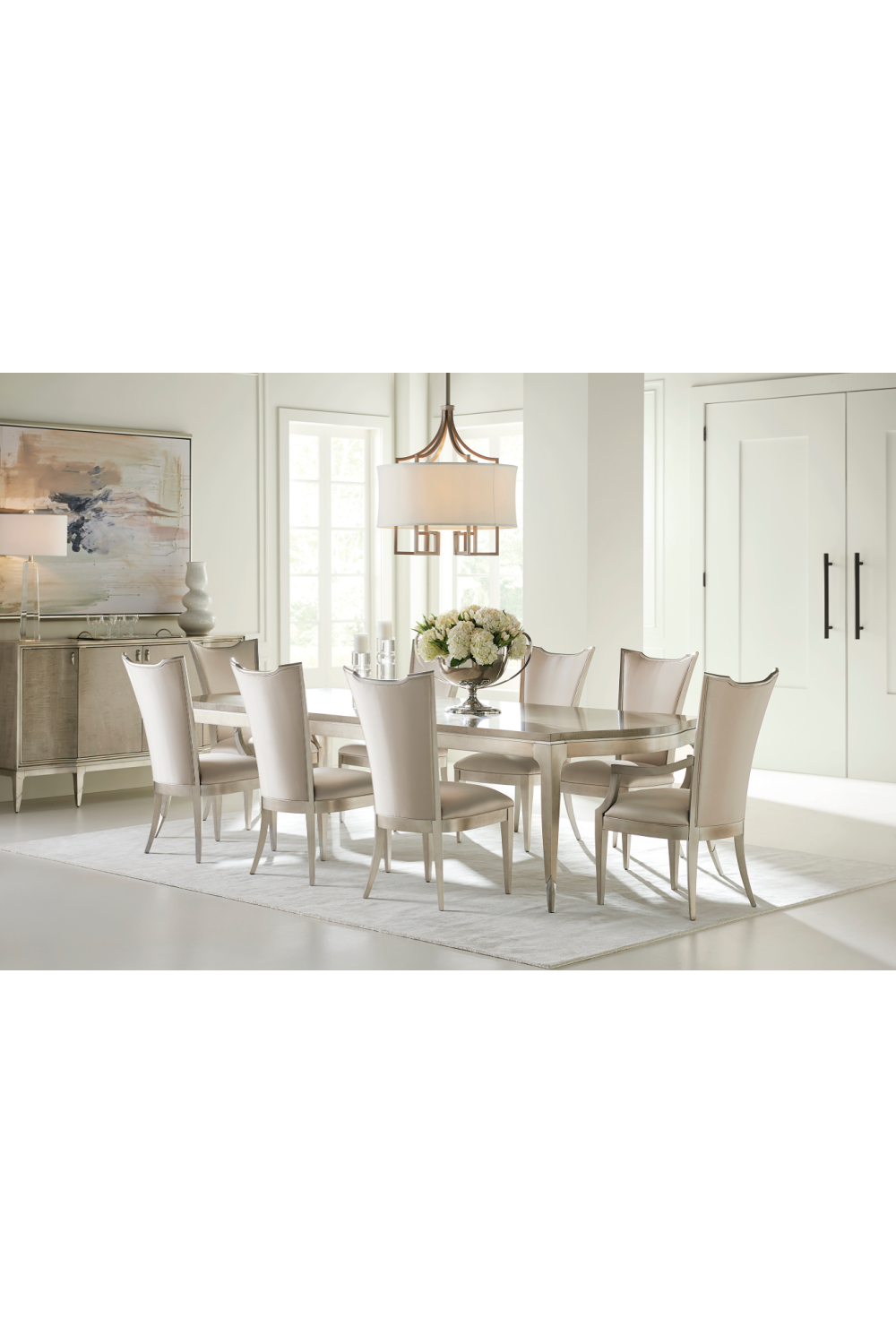 Curly Maple Dining Table | Caracole On A Silver Platter、mySite、neckold