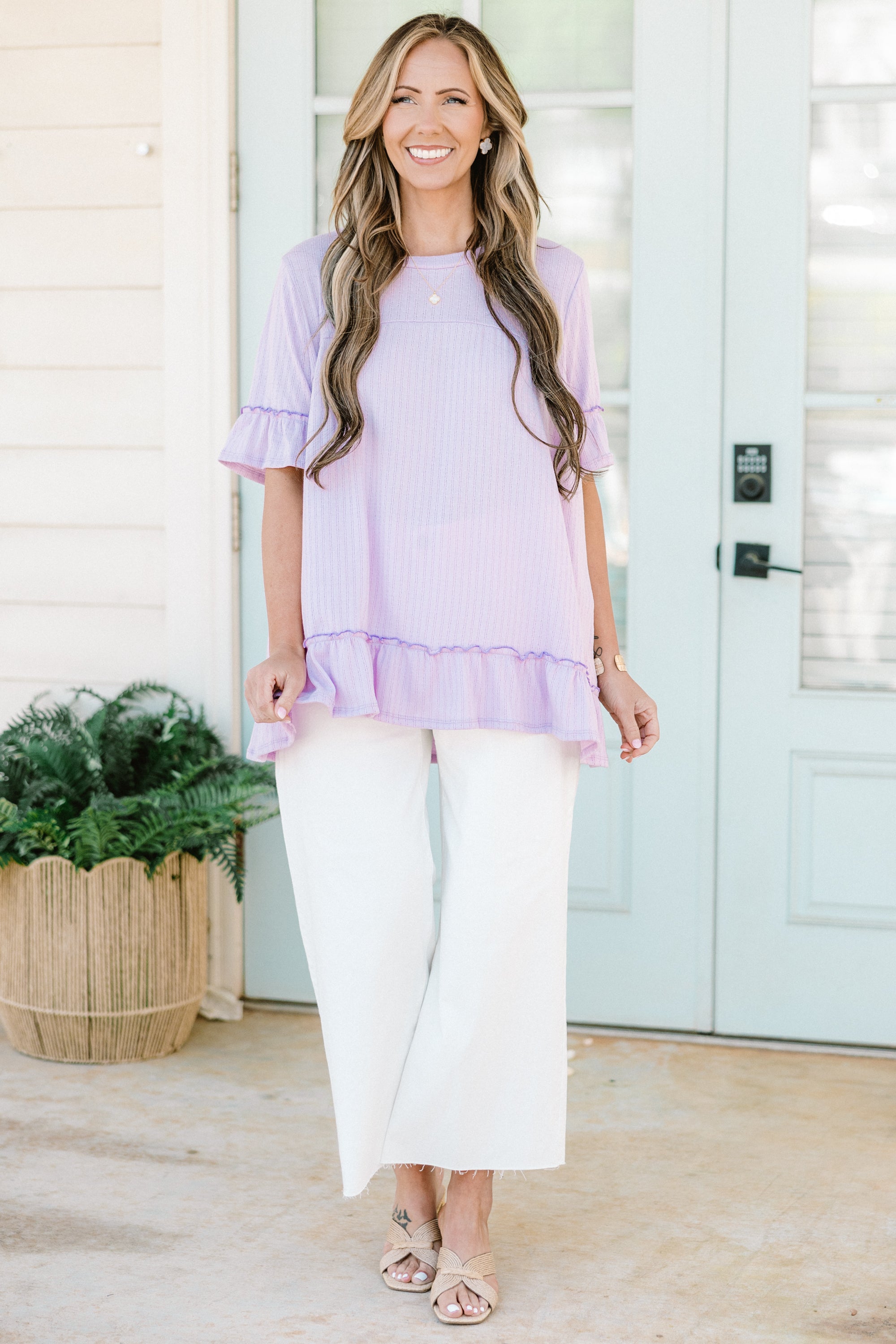  With All Honesty Top, Lavender、mySite、justintrudeaud