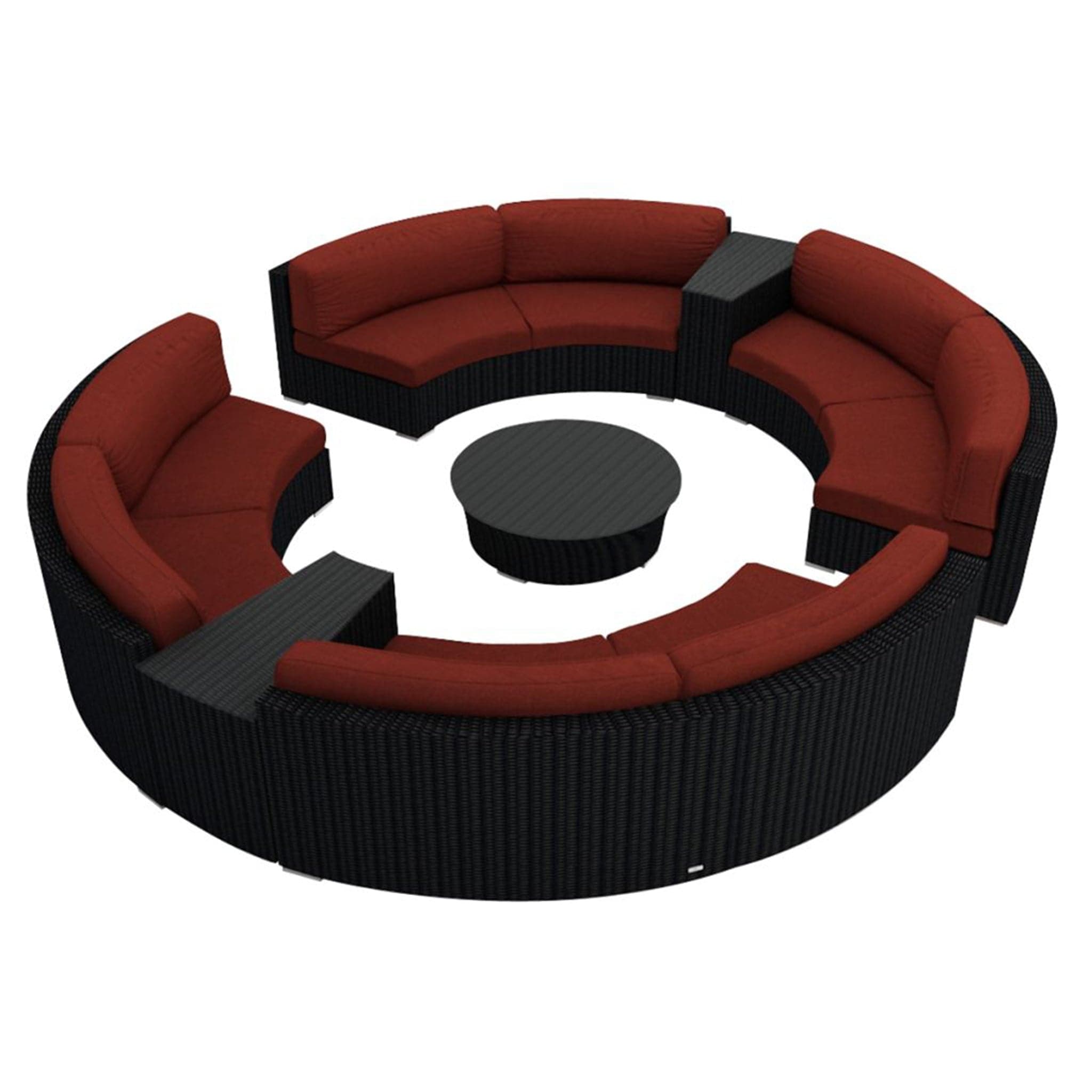 Urbana 7 Piece Curve Sectional Set、mySite、neckold