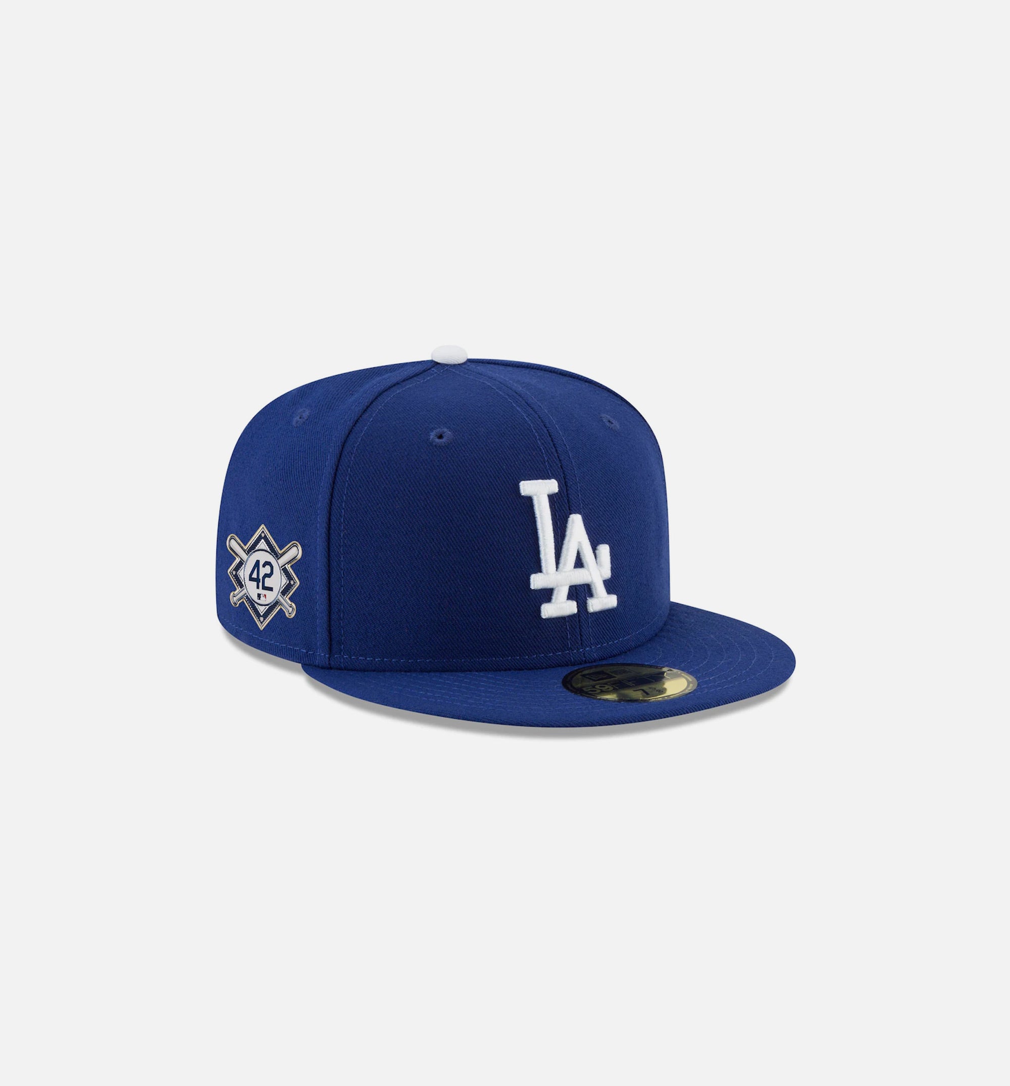 Los Angeles Dodgers Jackie Robinson Day 59FIFTY Fitted Cap Mens Hat - Blue、mySite、dreamappss