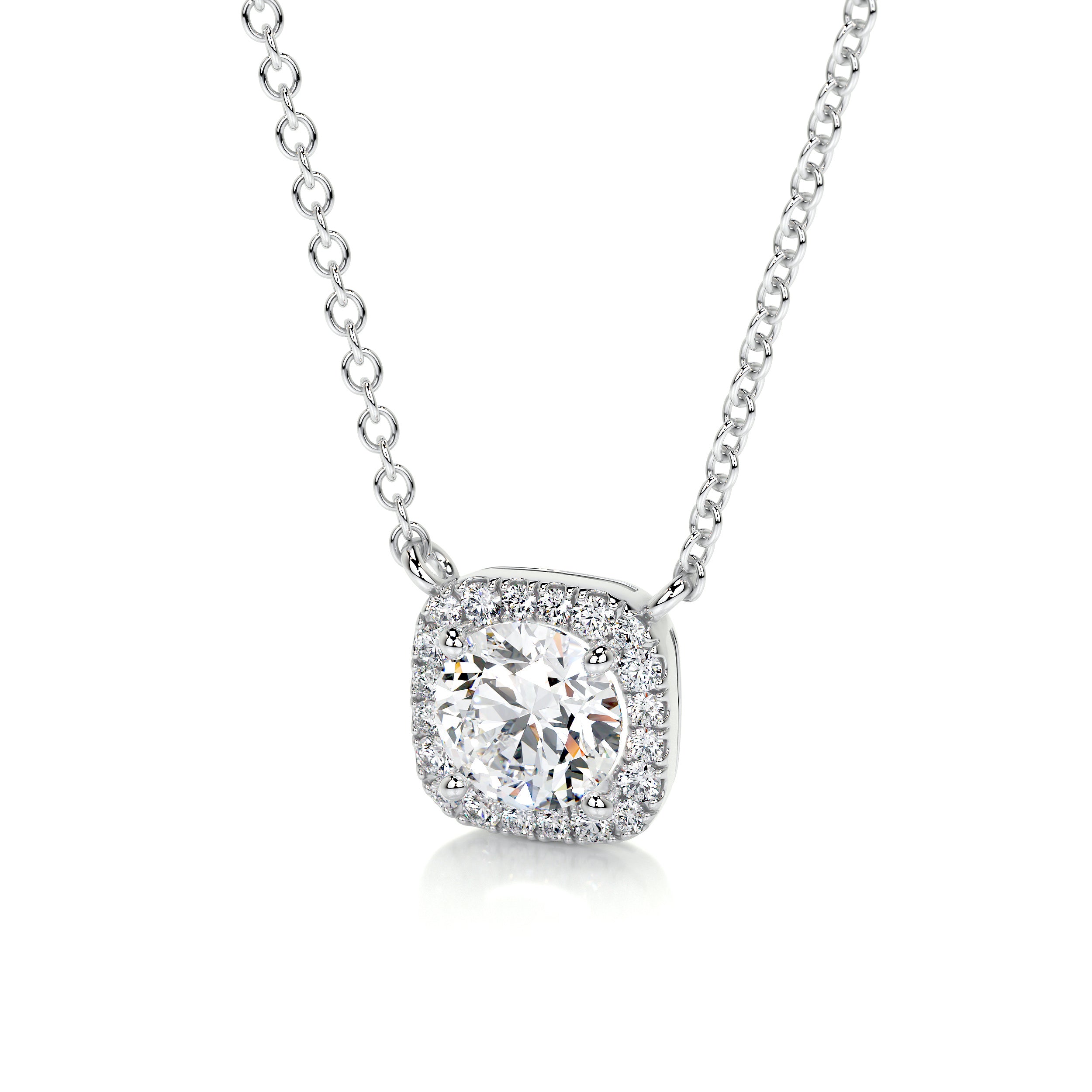 Claudia Lab Grown Diamond Pendant -14K White Gold、mySite、hinf8tx79