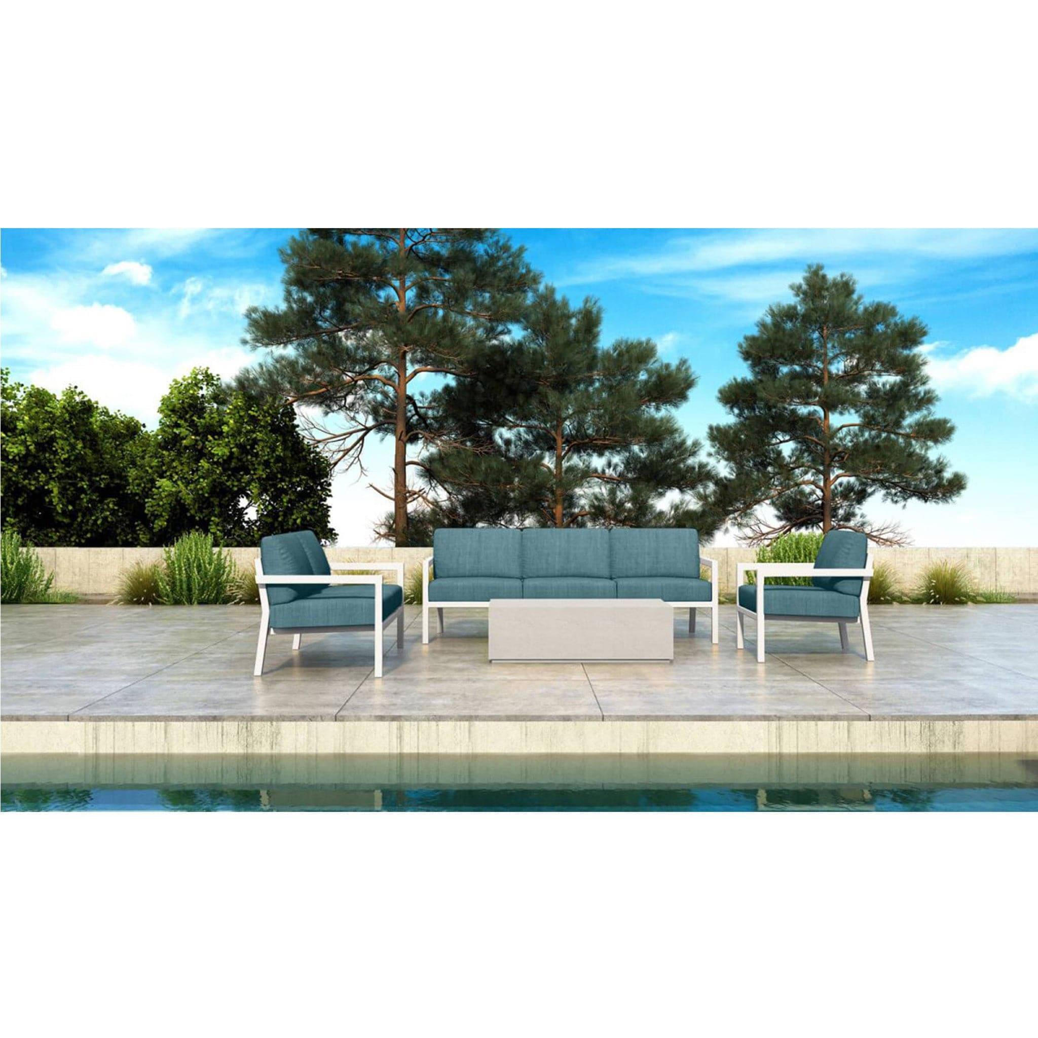 Pacifica Mason 4 Piece Sofa Loveseat Set、mySite、neckold