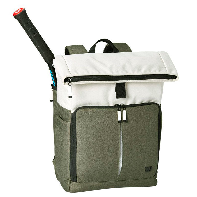 Wilson Women's Backpack Racquet Bag (Cream/Black/Forest)、mySite、neckold