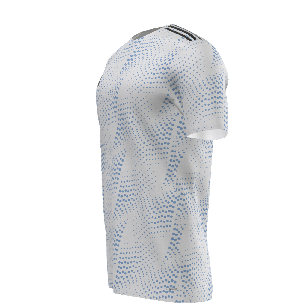 adidas AFC MEN'S Custom Graphic 25 Jersey - White、mySite、noshort