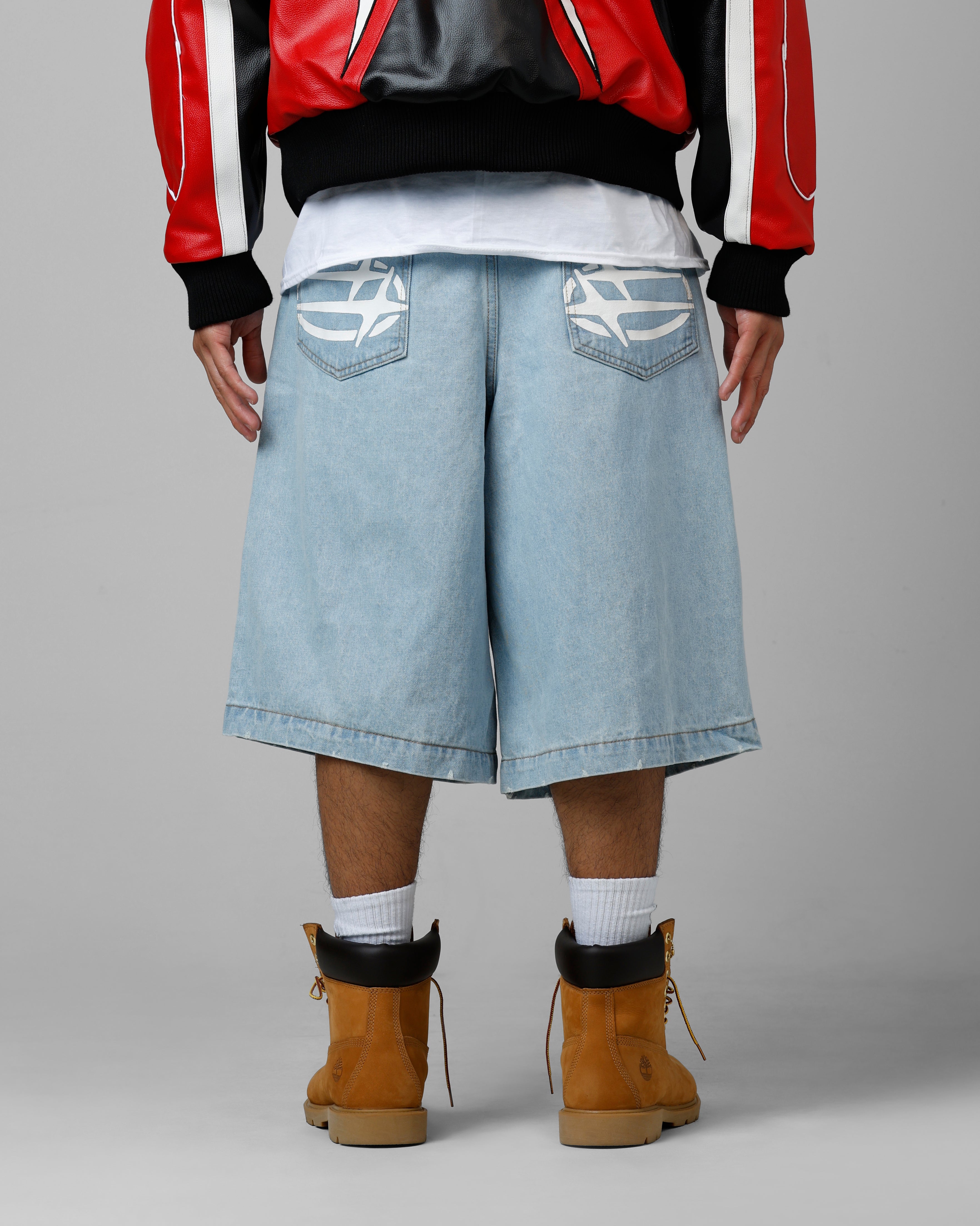 Loiter 3 Quarter Shorts Light Wash、mySite、zt4zffjzw