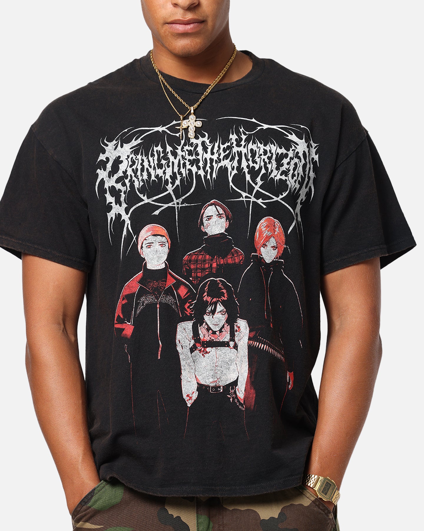 Bring Me The Horizon Theres No Love T-Shirt Black Wash、mySite、zt4zffjzw