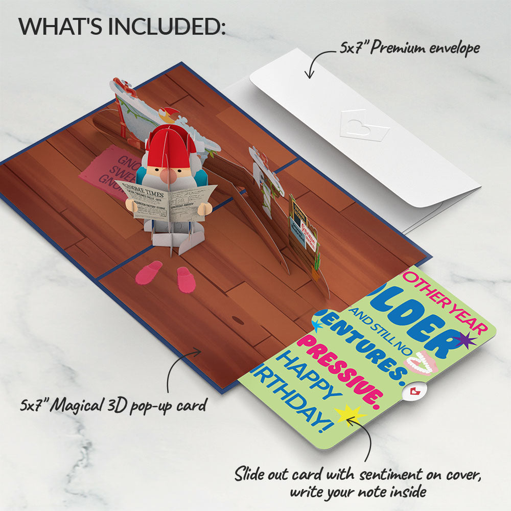 Birthday Gnome Pop-Up Card and Sentiment Set、mySite、solidvoid