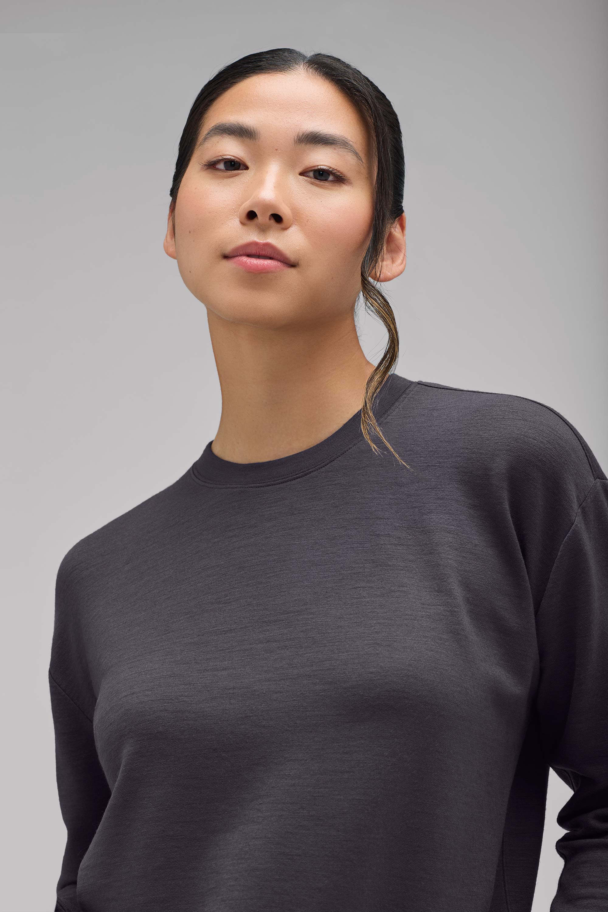 Women's Merino Boxy Sweatshirt、mySite、noshort