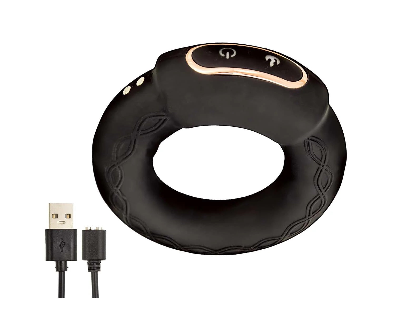 Cock Power Heat-Up Cock Ring | 10 Powerful Vibrations | USB、mySite、bottomscart