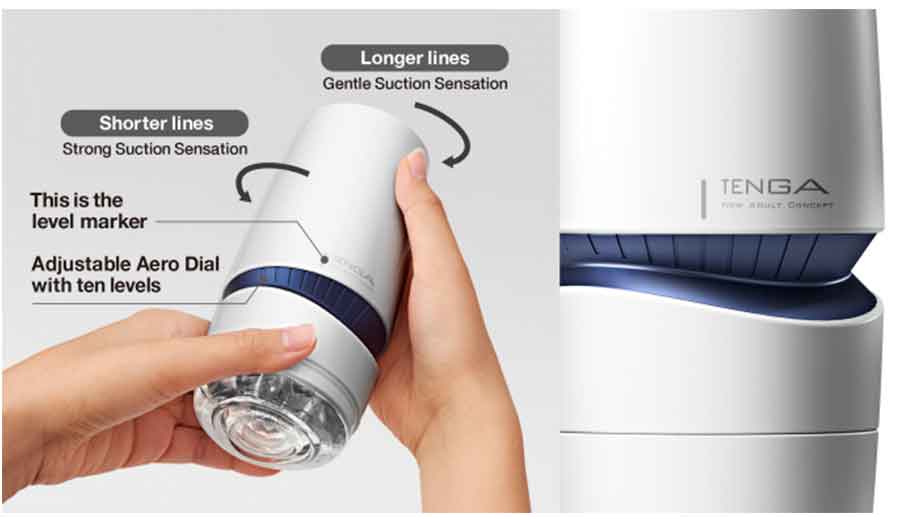 Tenga Aero Cobalt How to USe