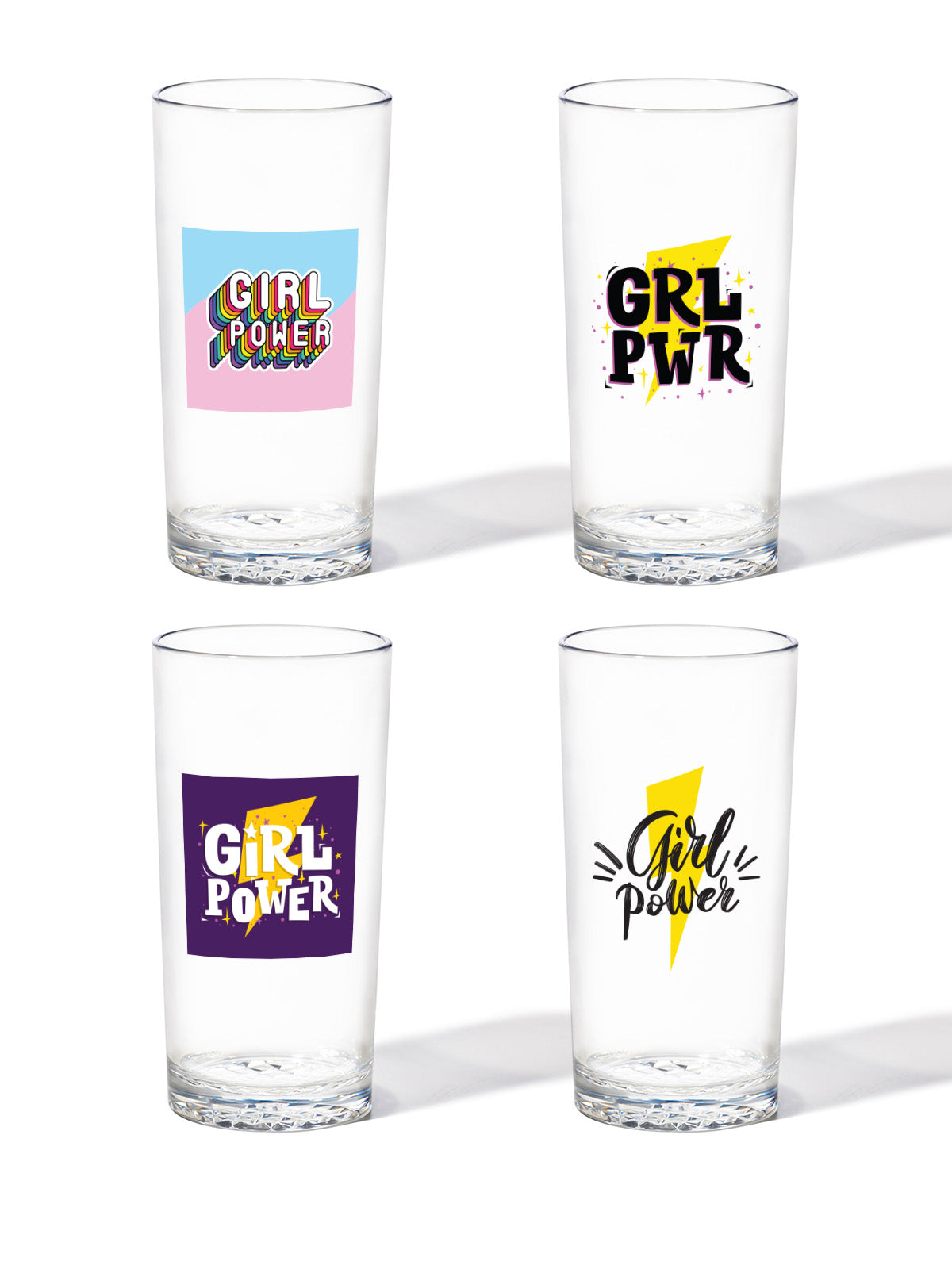Girl Power - RESERVE 14oz Highball Tritan Copolyester Glass、mySite、camillekostekn