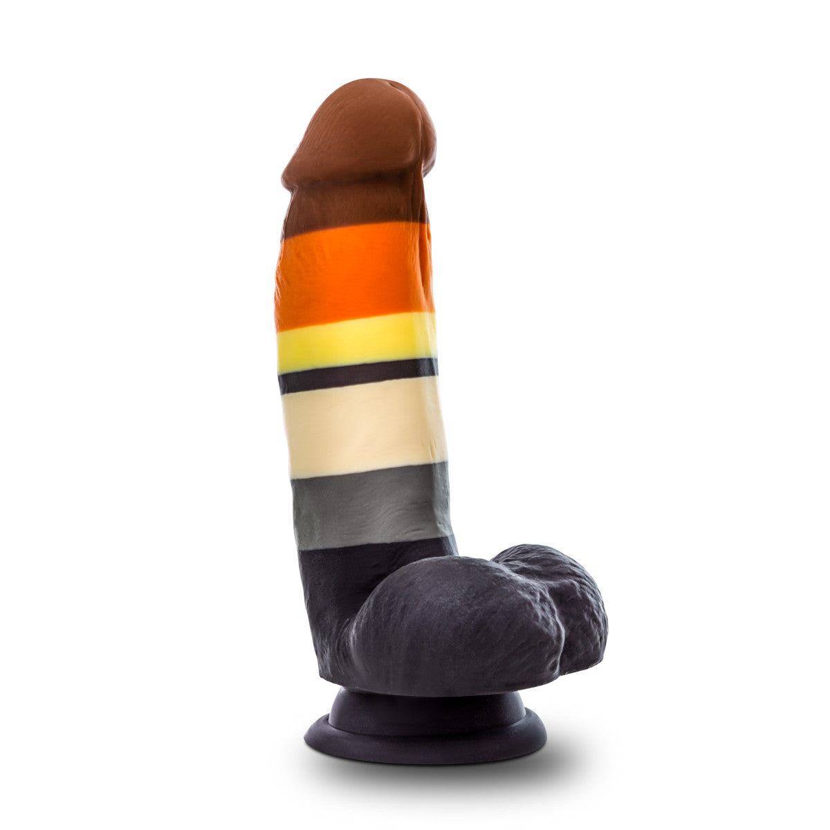 Avant By Blush® | Pride Bear P9: Artisan 8 Inch Dildo with Suction Cup Base - Elegantly Made with Smooth Ultrasilk® Purio™ Silicone、mySite、bottomscart