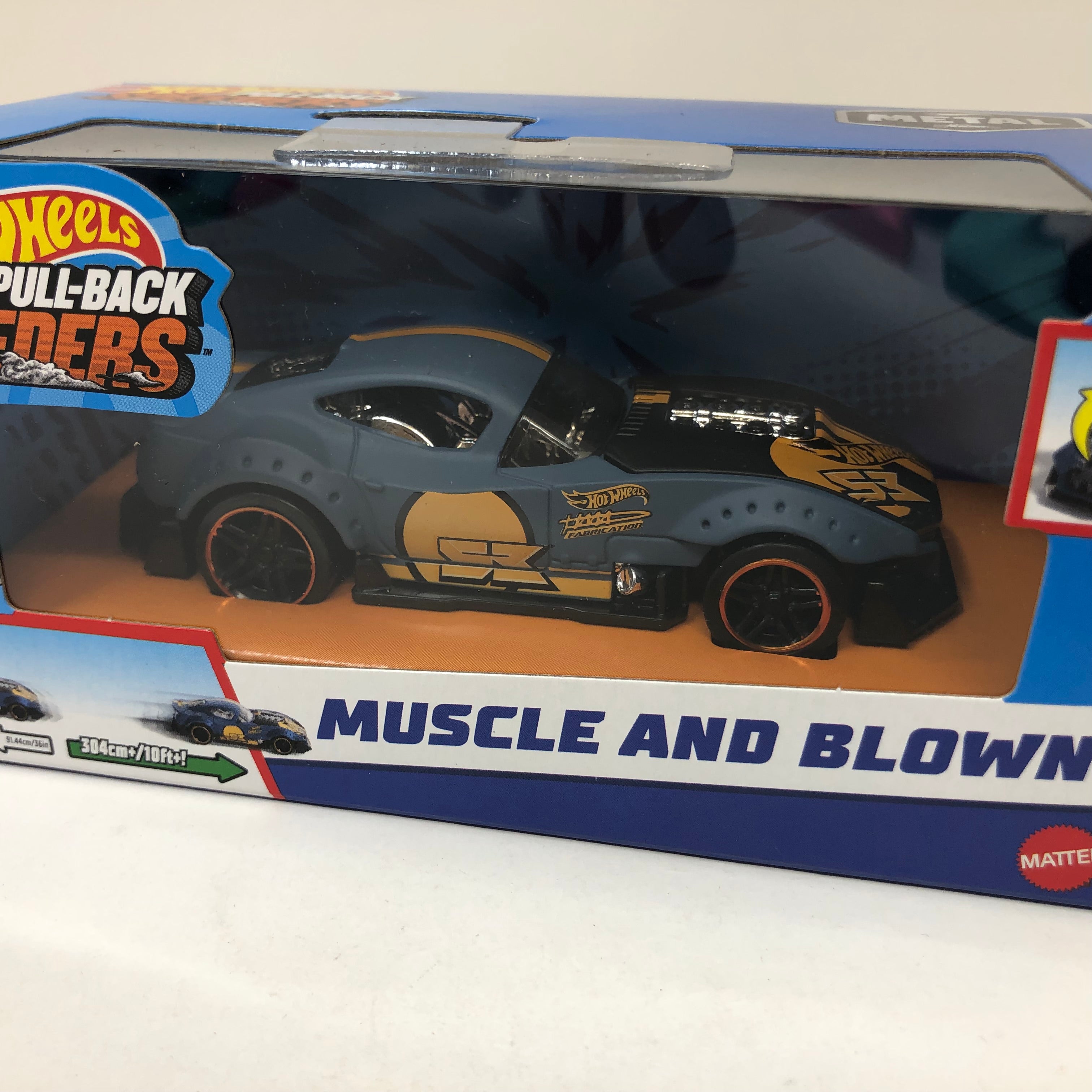 Muscle and Blown * 2023 Hot Wheels Pull-Back Speeders 1:43 scale、mySite、hgirdovlk